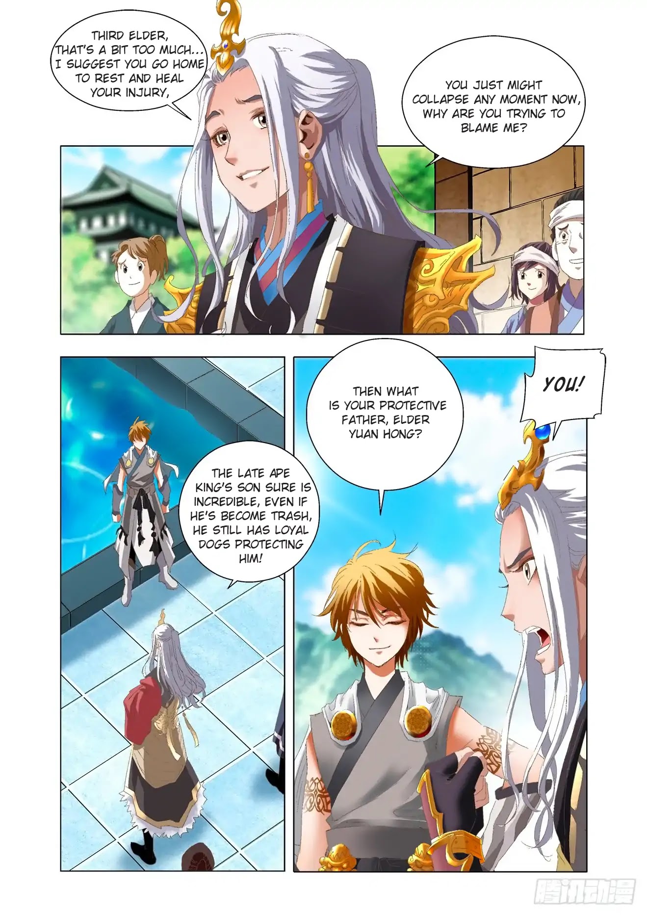 Battle Through The Heavens: Return Of The Beasts Chapter 2.1 page 8 - Chapter 2.1: The Pathway to Heaven