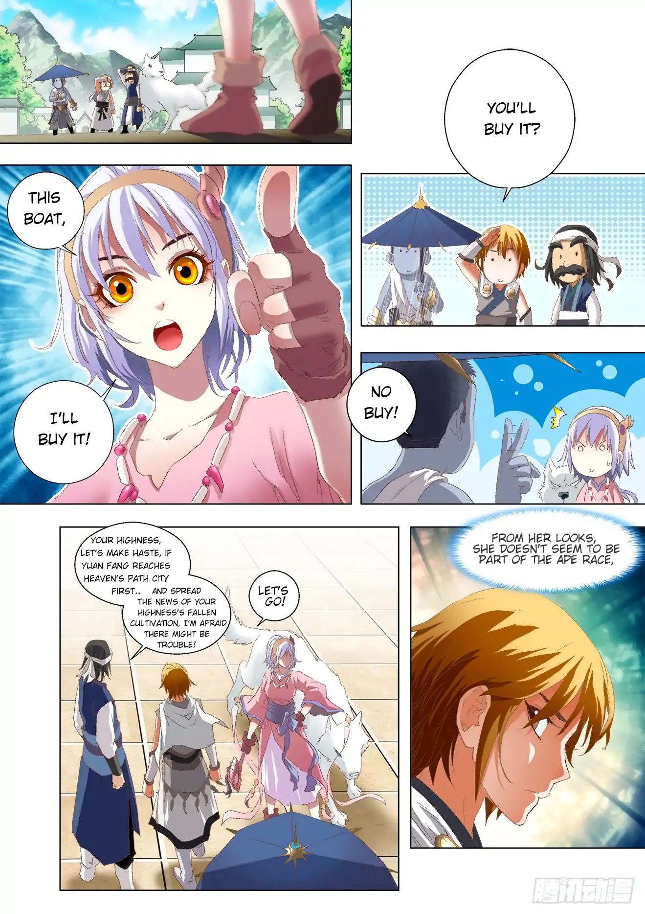 Battle Through The Heavens: Return Of The Beasts Chapter 2.2 page 5 - Chapter 2.2: The Heaven's Path