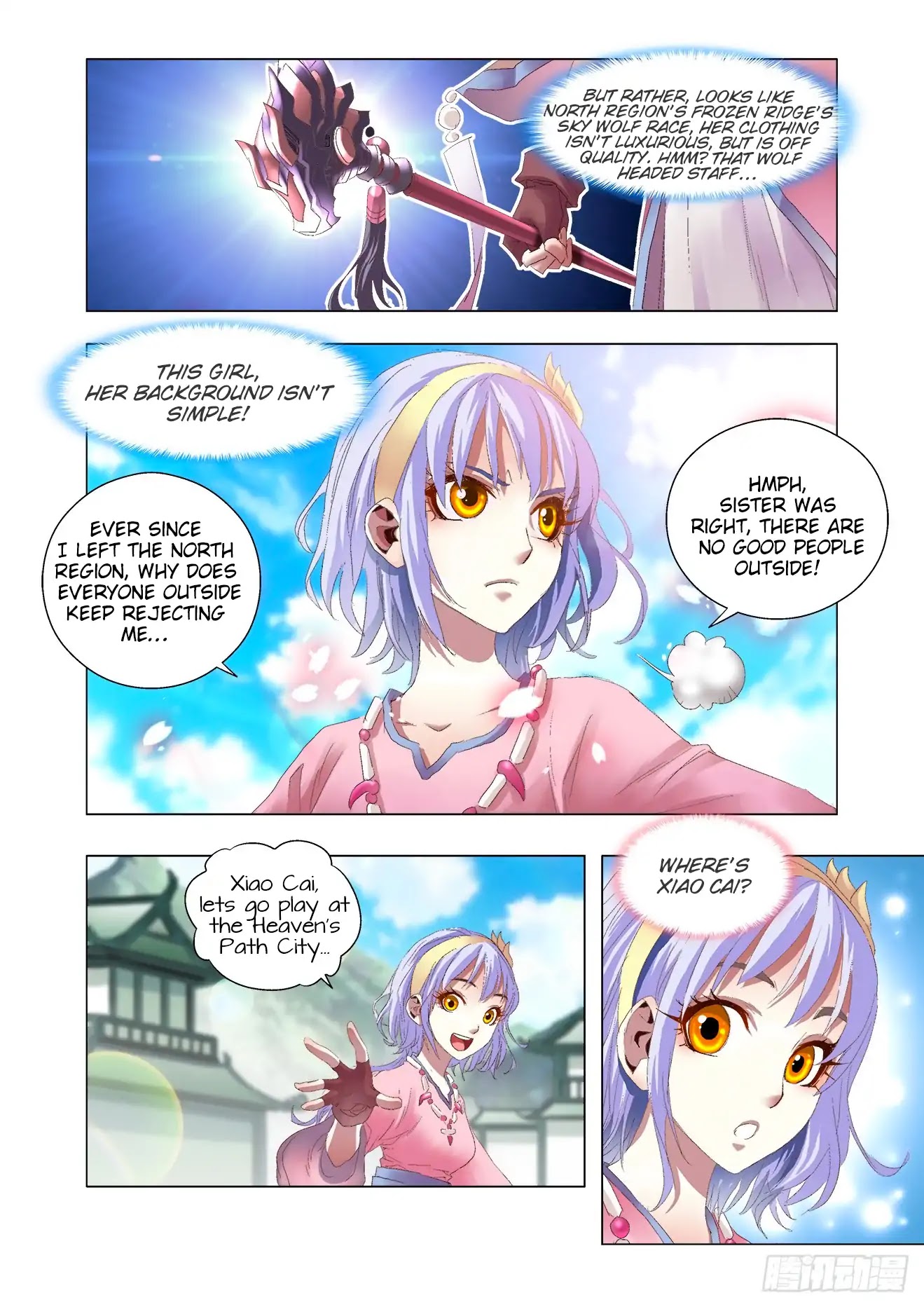 Battle Through The Heavens: Return Of The Beasts Chapter 2.2 page 6 - Chapter 2.2: The Heaven's Path