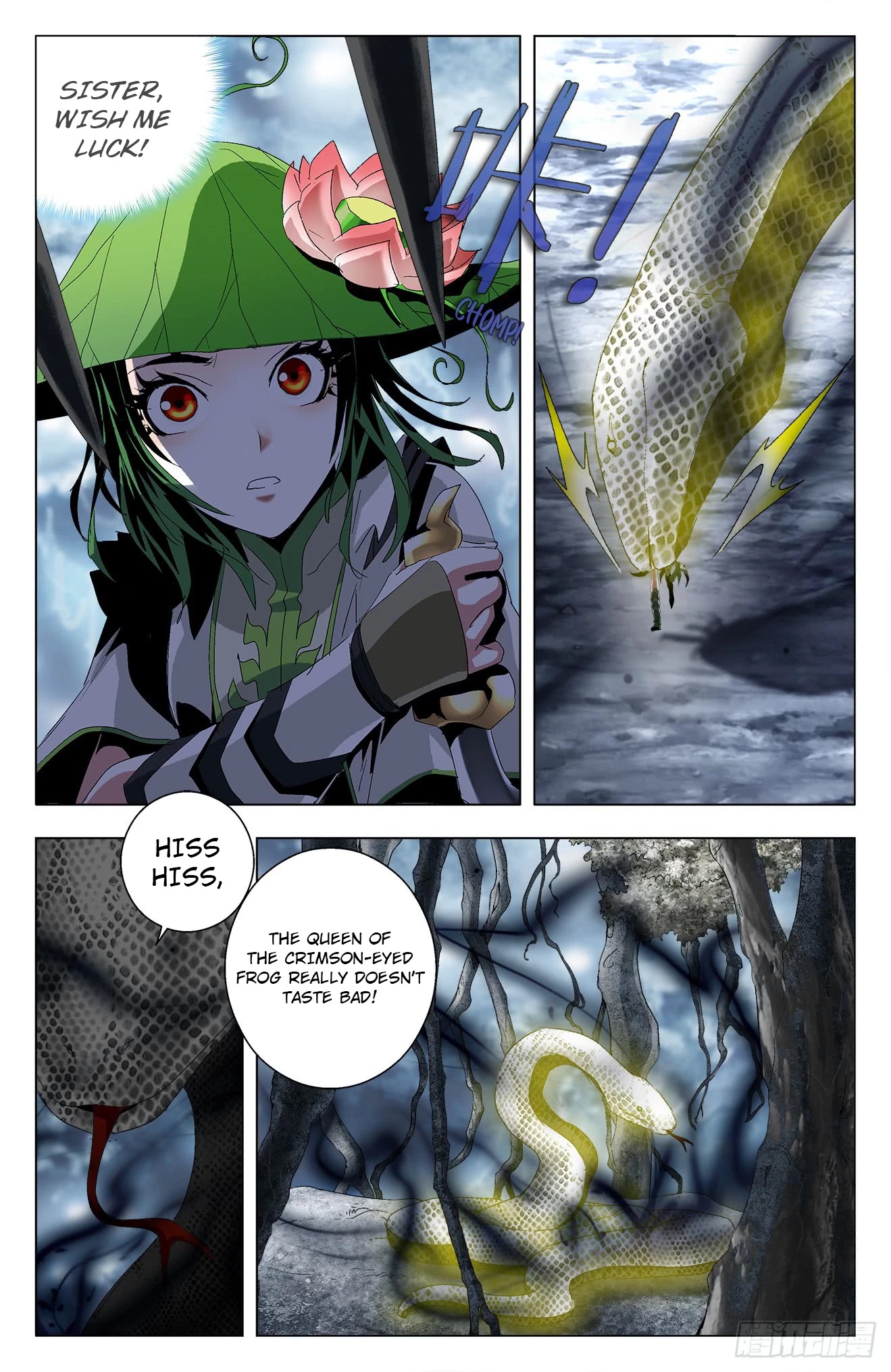 Battle Through The Heavens: Return Of The Beasts Chapter 27 page 16 - Chapter 27: Python Eating the Frog