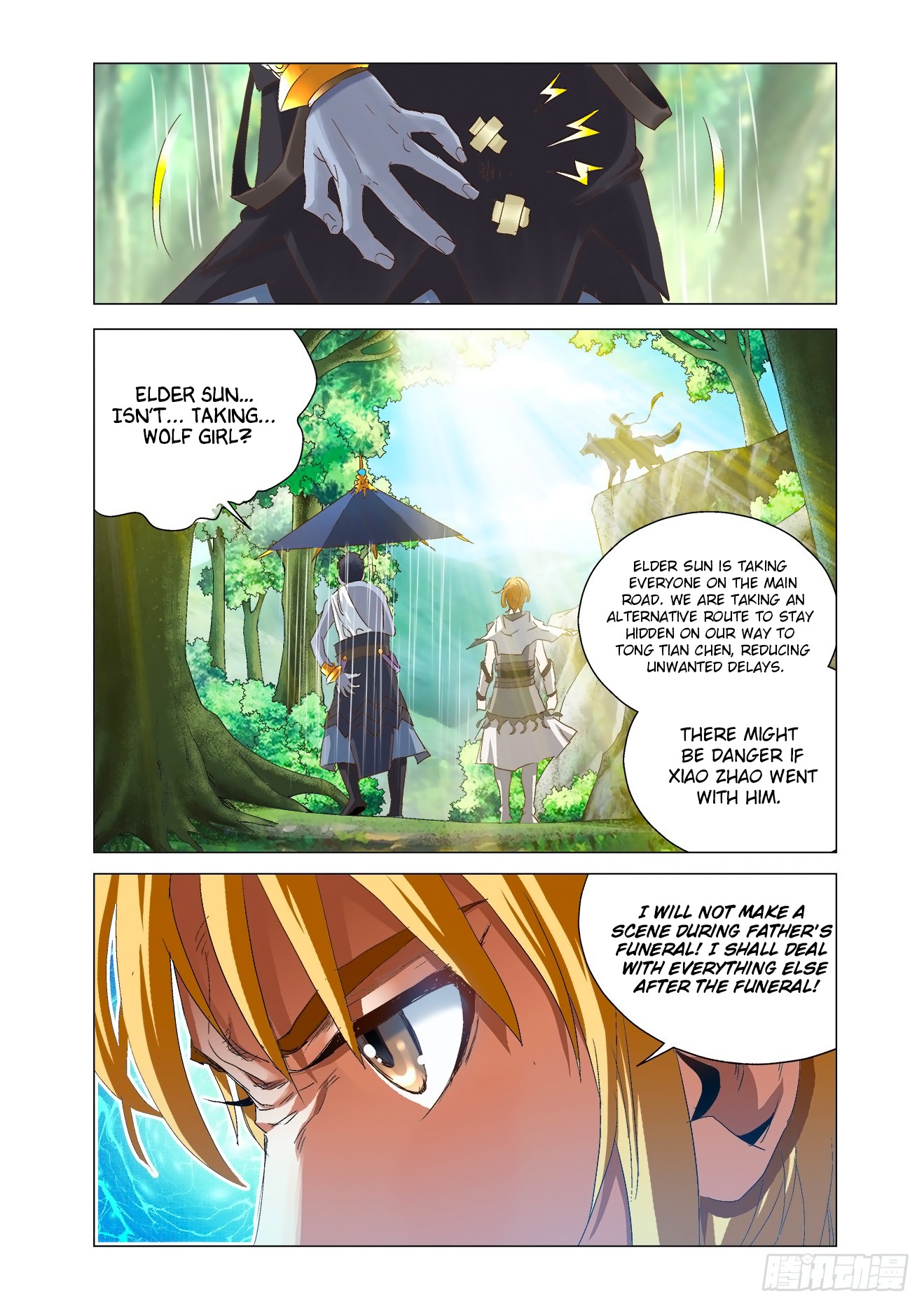Battle Through The Heavens: Return Of The Beasts Chapter 3.1 page 5 - Chapter 3.1: Wolf girl Xiao Zhao