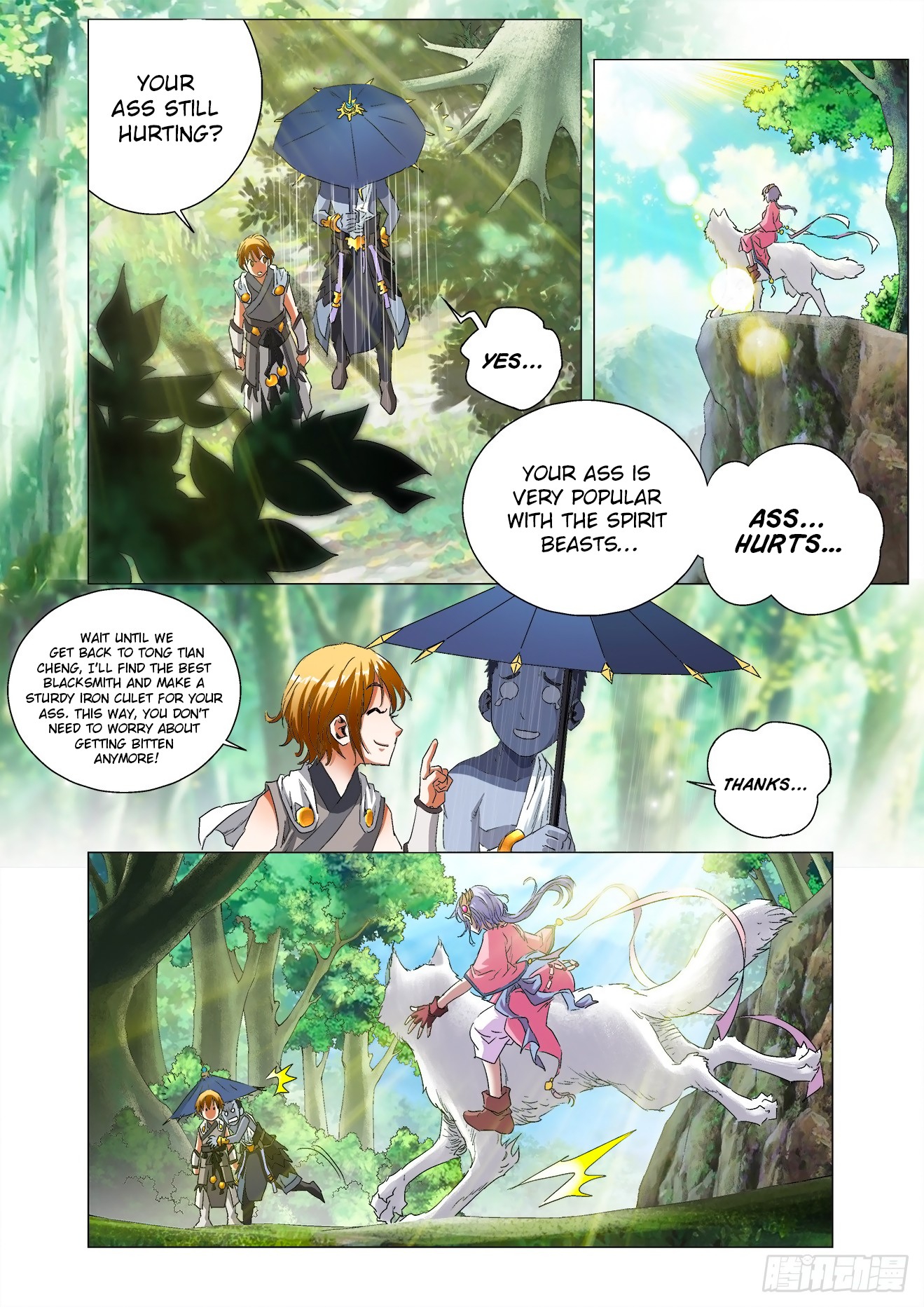 Battle Through The Heavens: Return Of The Beasts Chapter 3.1 page 6 - Chapter 3.1: Wolf girl Xiao Zhao