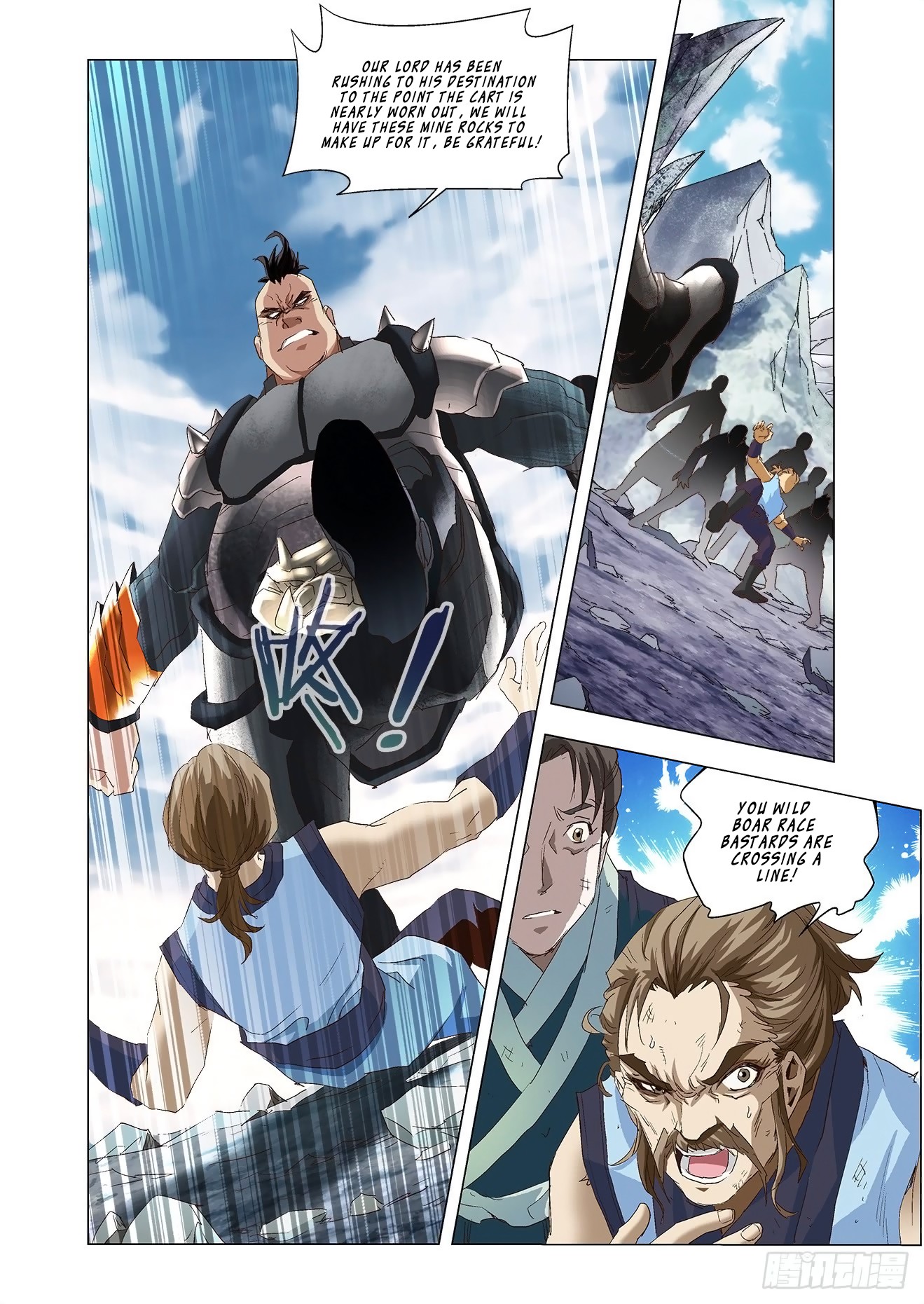 Battle Through The Heavens: Return Of The Beasts Chapter 3.2 page 3 - Chapter 3.2: Wolf girl Xiao Zhao
