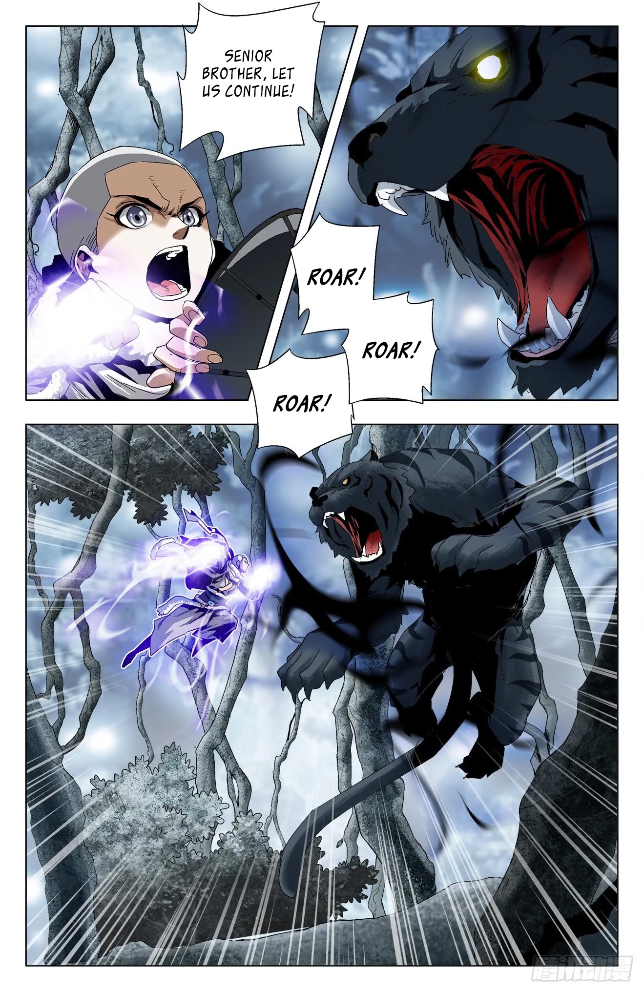 Battle Through The Heavens: Return Of The Beasts Chapter 32 page 11 - Chapter 32: Two Fighting Tigers