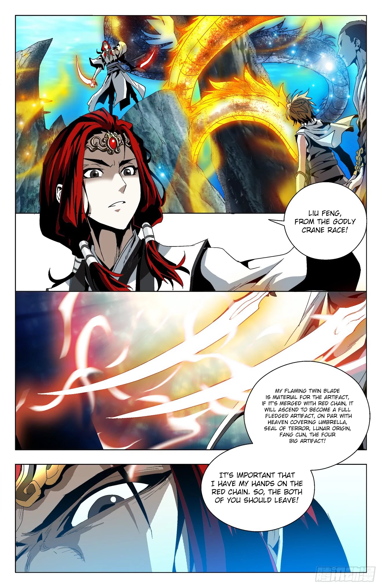 Battle Through The Heavens: Return Of The Beasts Chapter 33 page 8 - Chapter 33: Southern Sea’s Red Chain