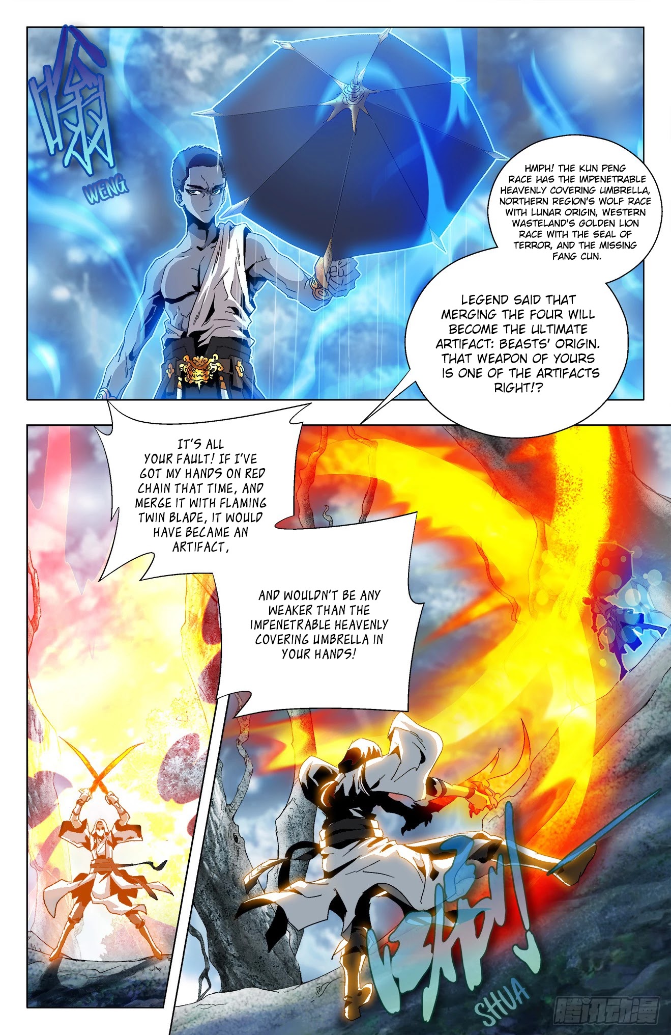 Battle Through The Heavens: Return Of The Beasts Chapter 34 page 3 - Chapter 34: Bird and Fish
