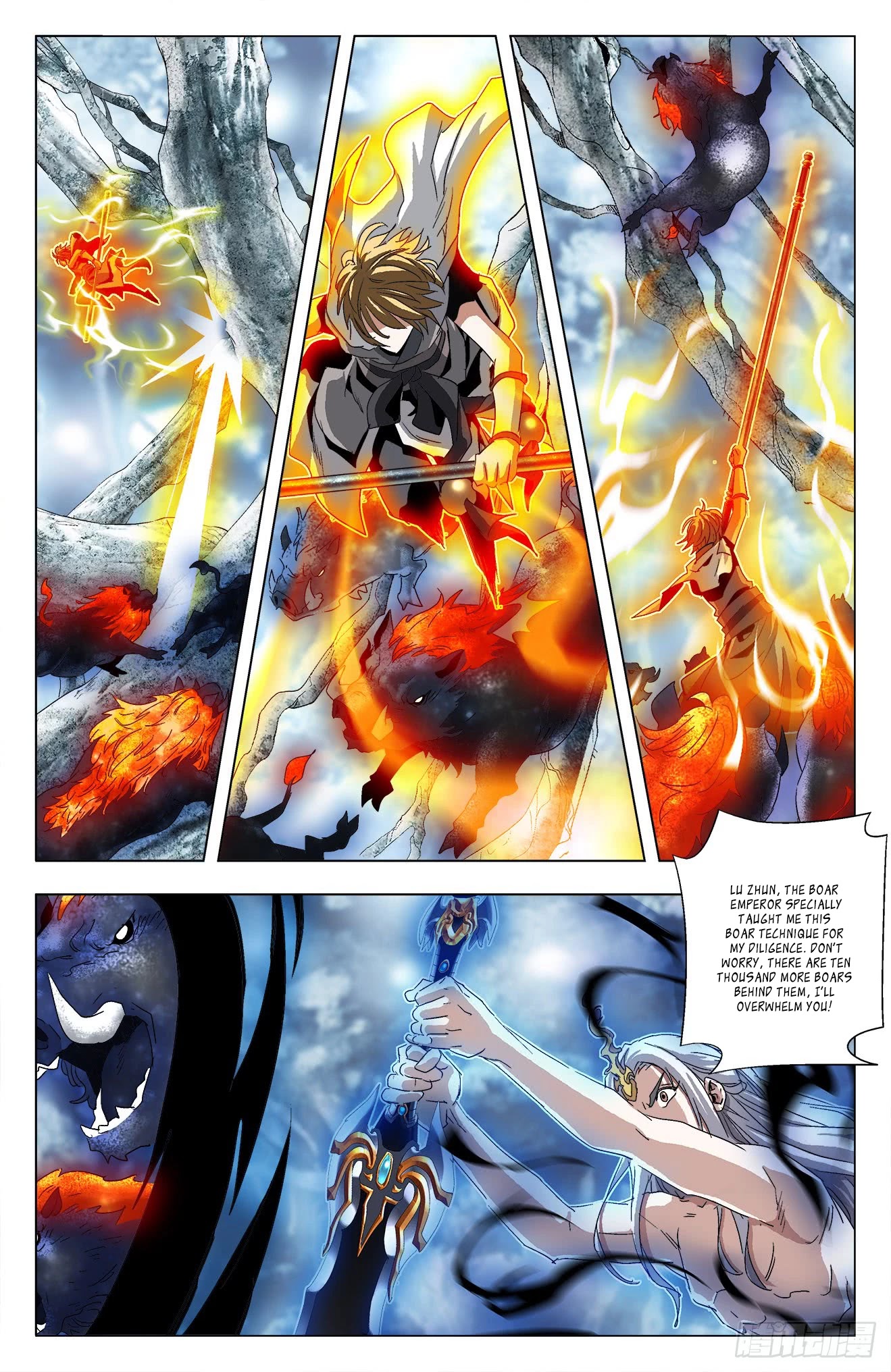 Battle Through The Heavens: Return Of The Beasts Chapter 36 page 12 - Chapter 36: Demonic Boar Knight