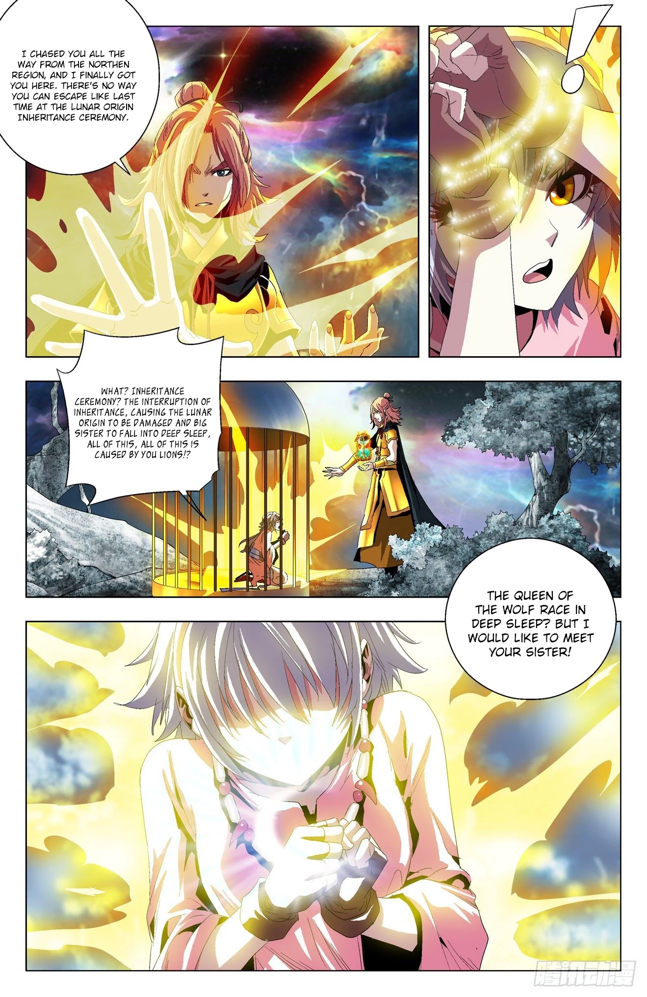 Battle Through The Heavens: Return Of The Beasts Chapter 37 page 13 - Chapter 37: Imperial Wolf Sisters