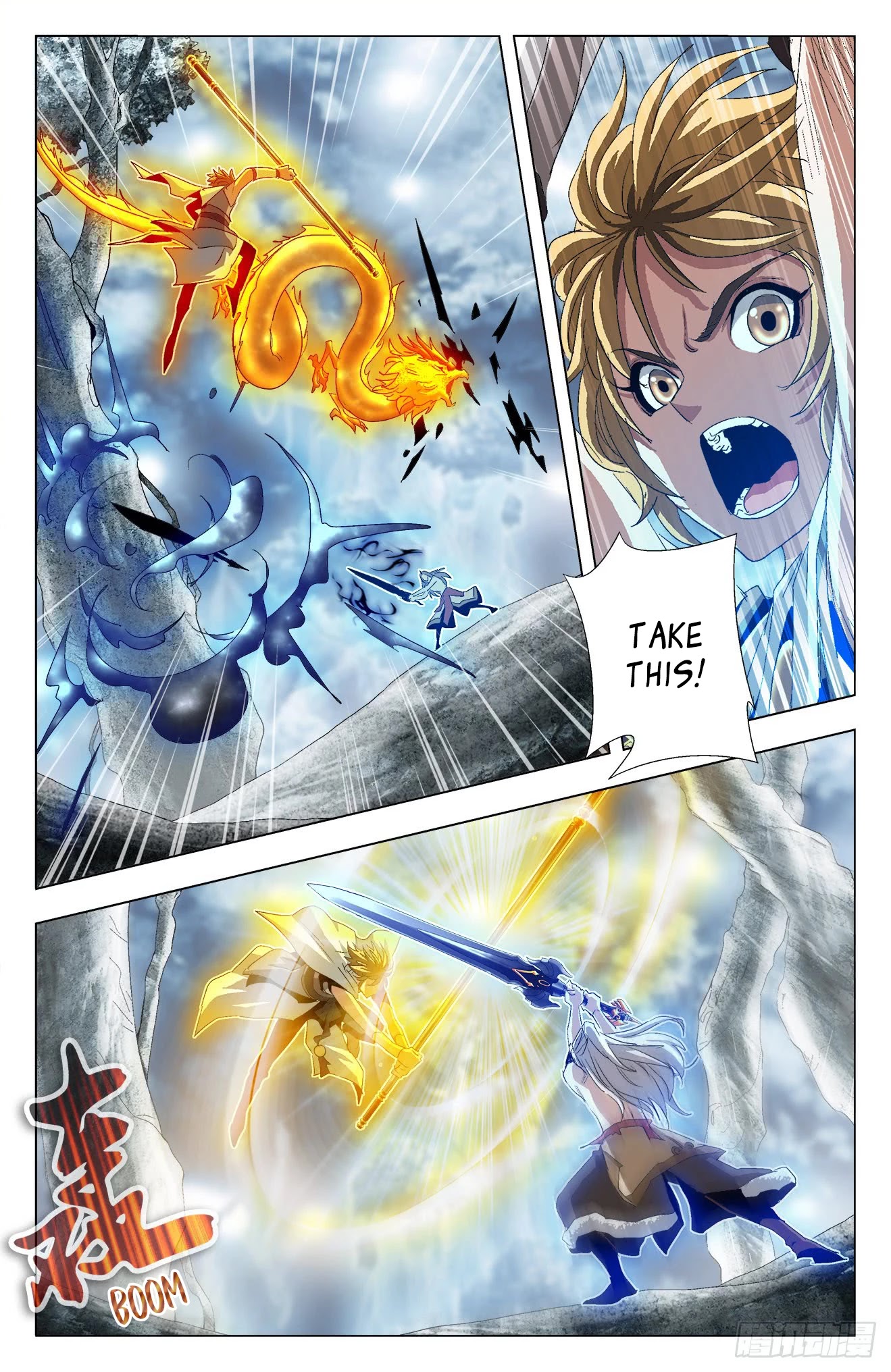 Battle Through The Heavens: Return Of The Beasts Chapter 37 page 4 - Chapter 37: Imperial Wolf Sisters