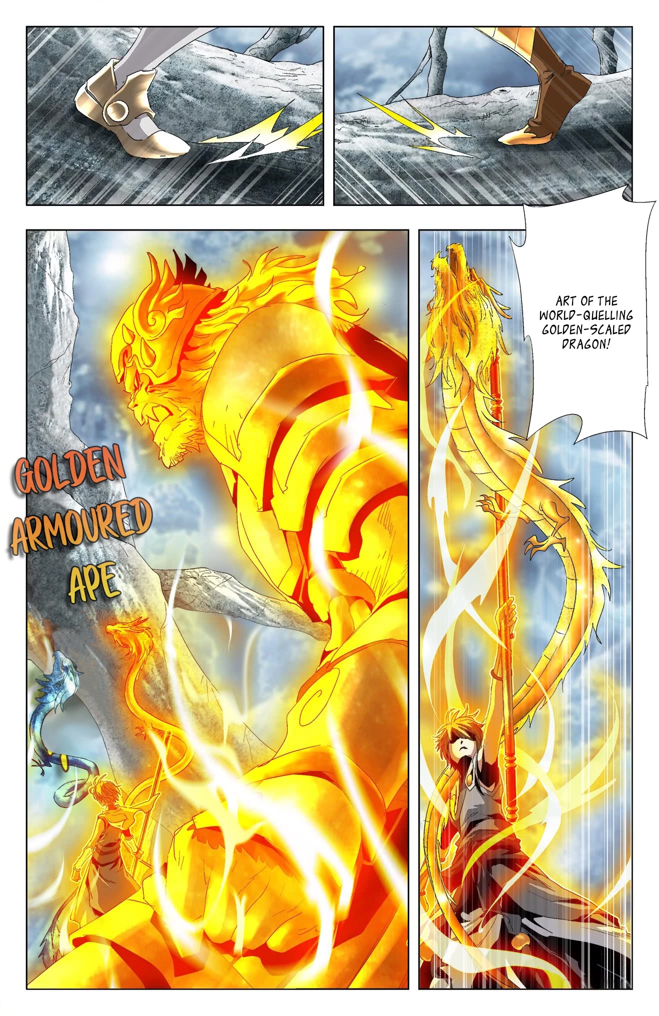 Battle Through The Heavens: Return Of The Beasts Chapter 37 page 5 - Chapter 37: Imperial Wolf Sisters