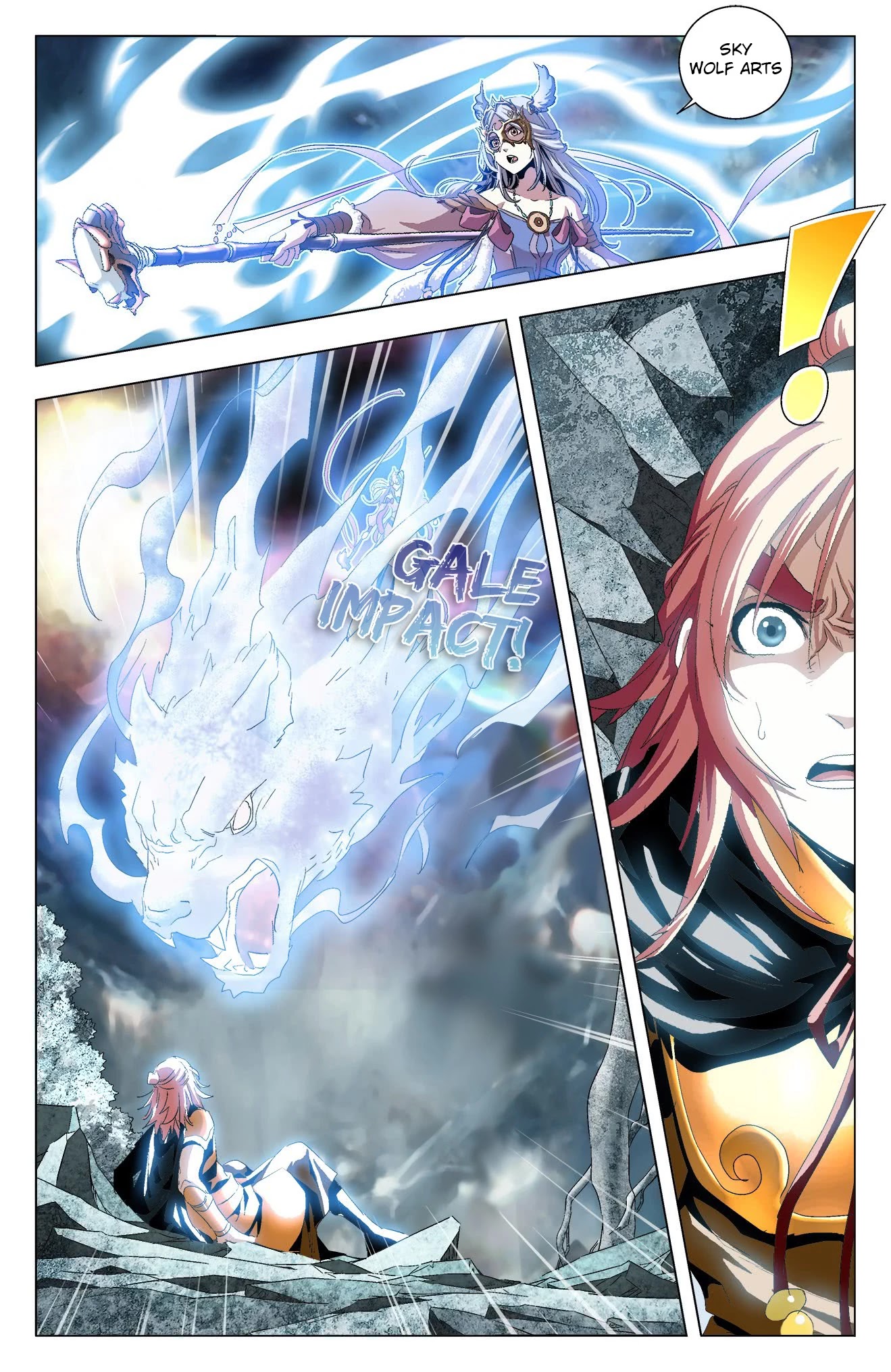 Battle Through The Heavens: Return Of The Beasts Chapter 38 page 10 - Chapter 38: Wolf Fighter and Crazed Ape