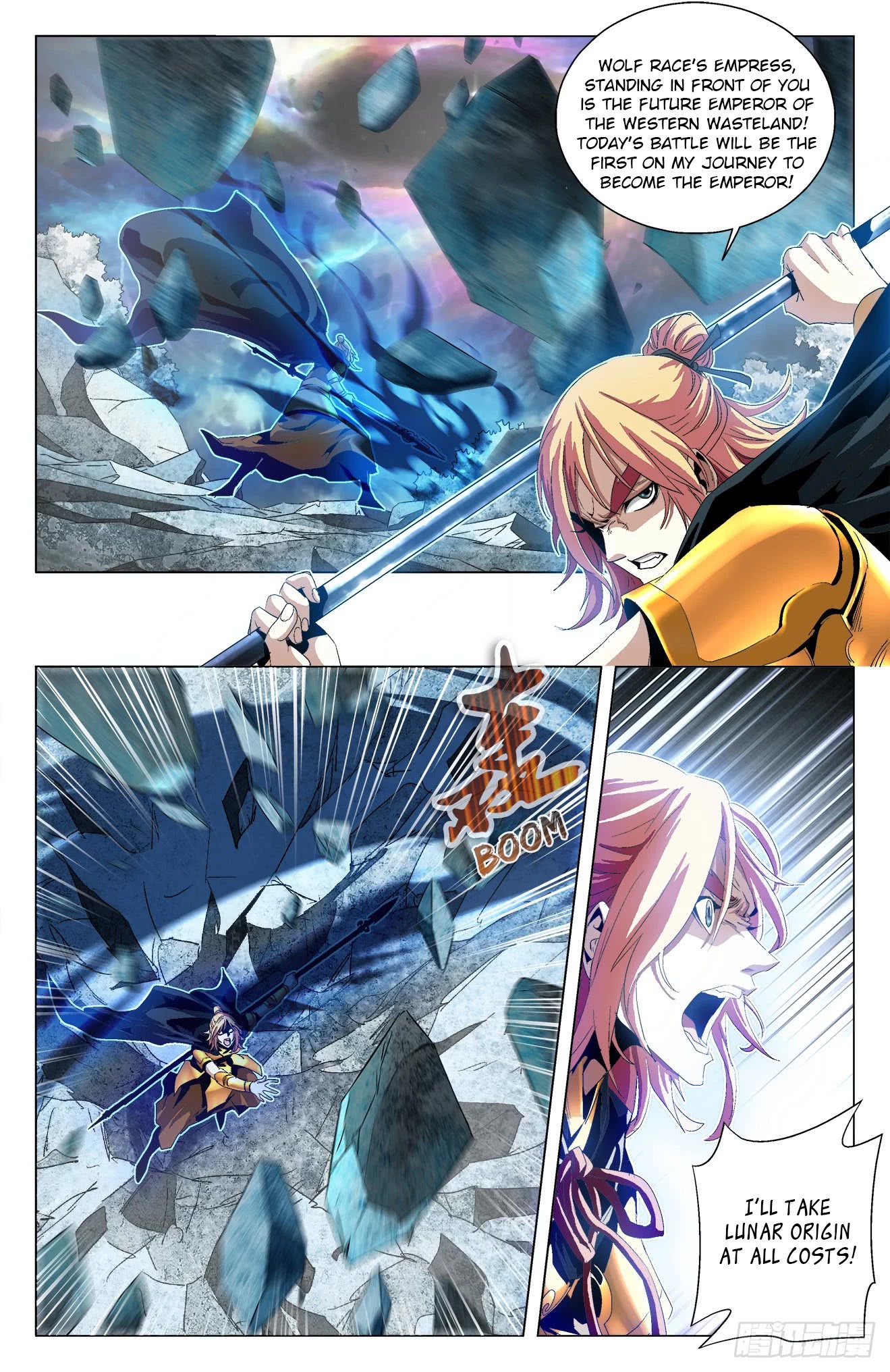 Battle Through The Heavens: Return Of The Beasts Chapter 38 page 5 - Chapter 38: Wolf Fighter and Crazed Ape