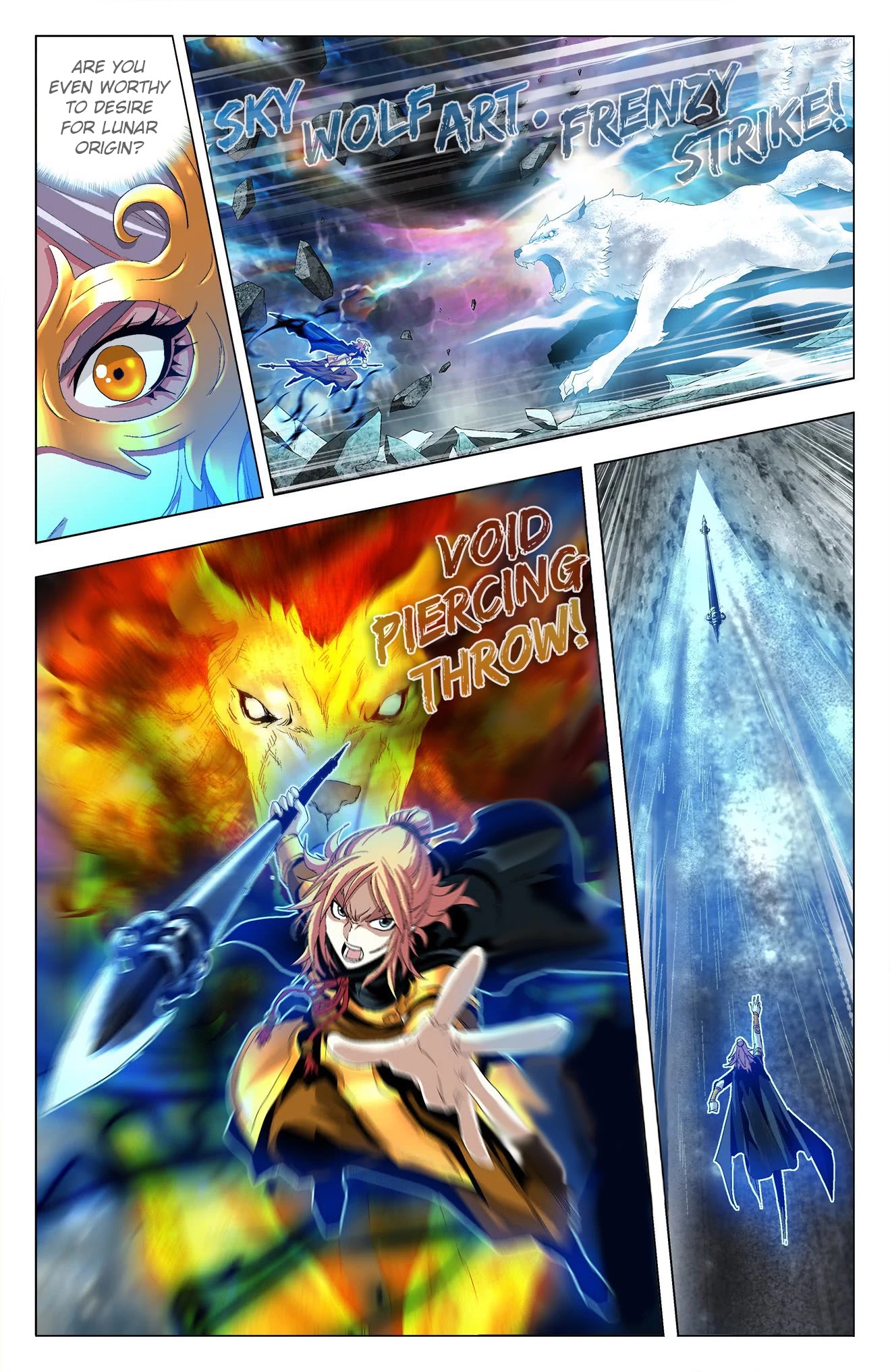 Battle Through The Heavens: Return Of The Beasts Chapter 38 page 6 - Chapter 38: Wolf Fighter and Crazed Ape