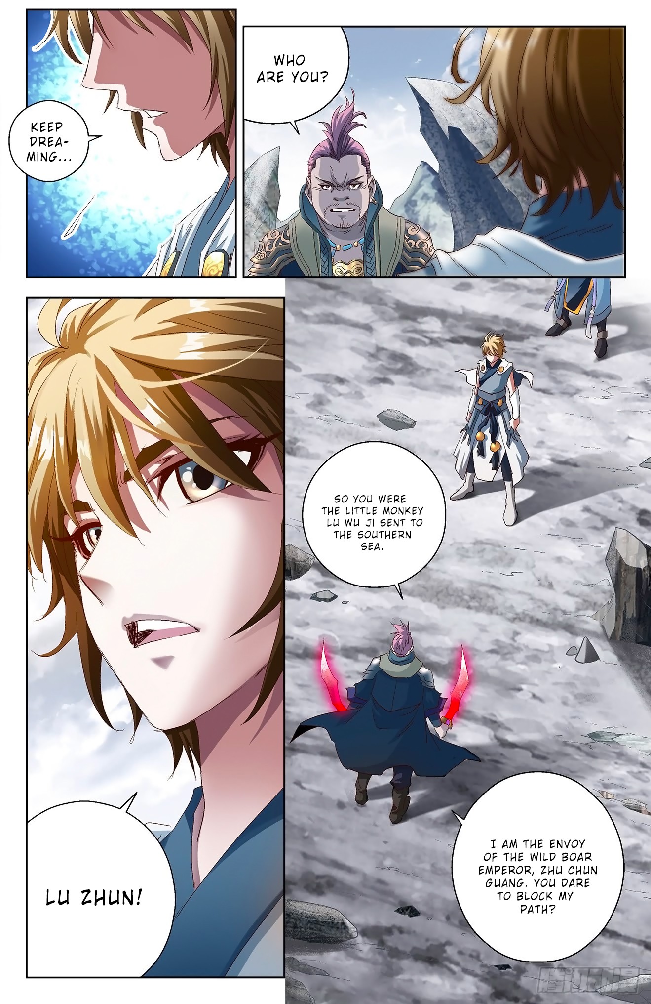 Battle Through The Heavens: Return Of The Beasts Chapter 4.1 page 3 - Chapter 4.1: Zhu Chun Guang