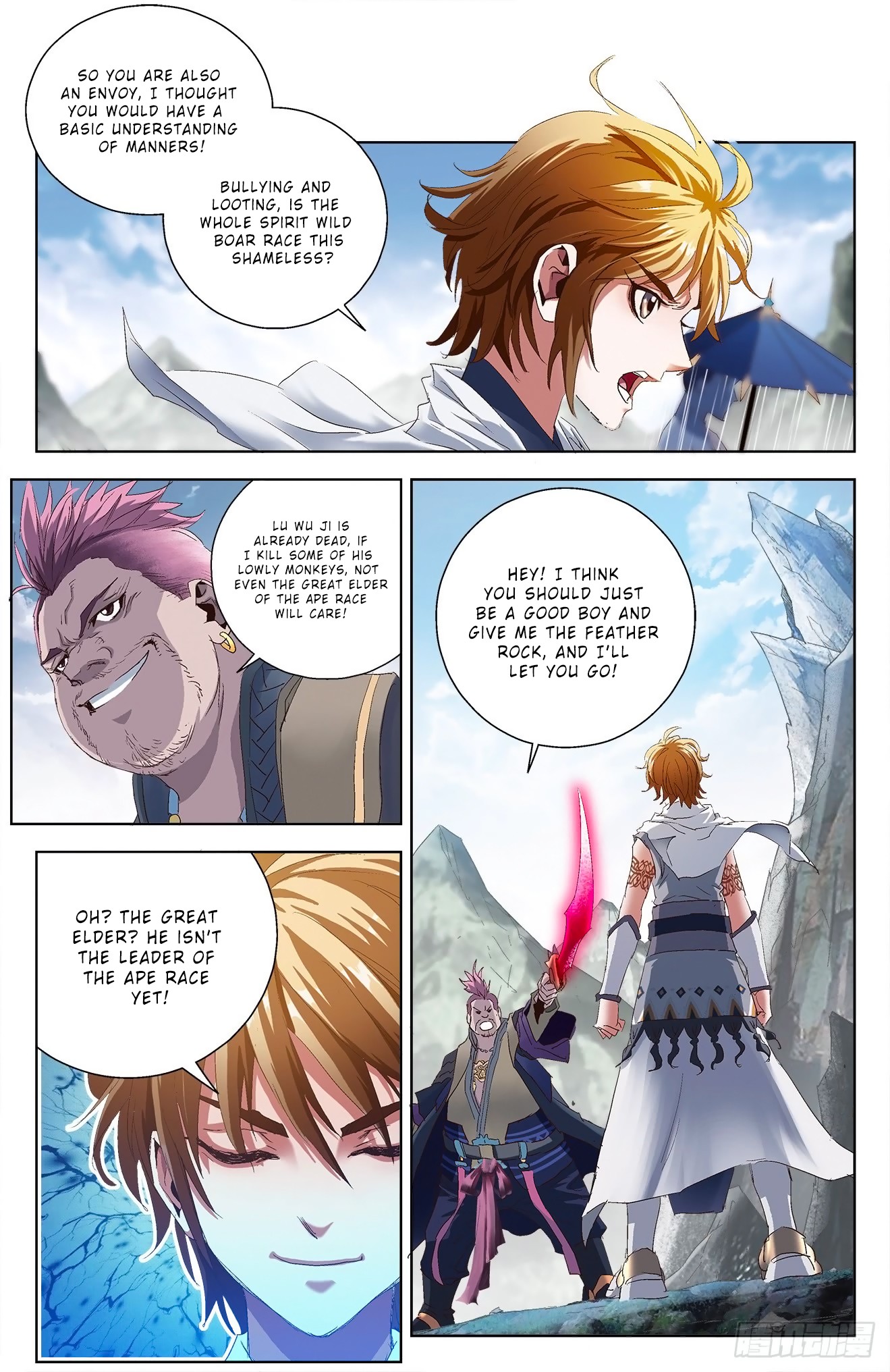 Battle Through The Heavens: Return Of The Beasts Chapter 4.1 page 4 - Chapter 4.1: Zhu Chun Guang
