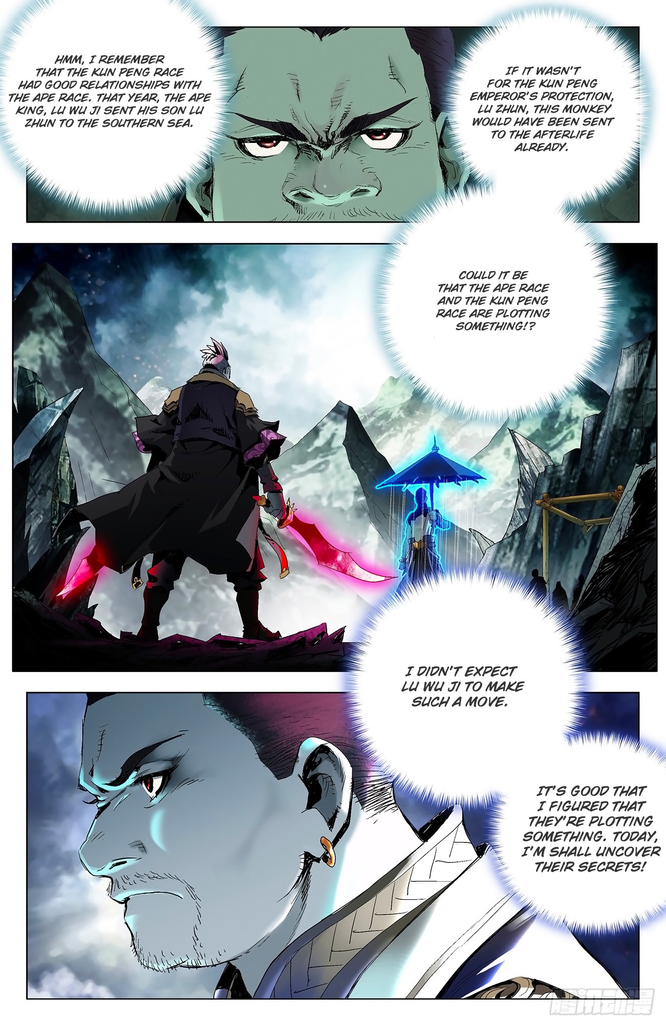 Battle Through The Heavens: Return Of The Beasts Chapter 5.1 page 2 - Chapter 5.1: Fighting Enemies Together