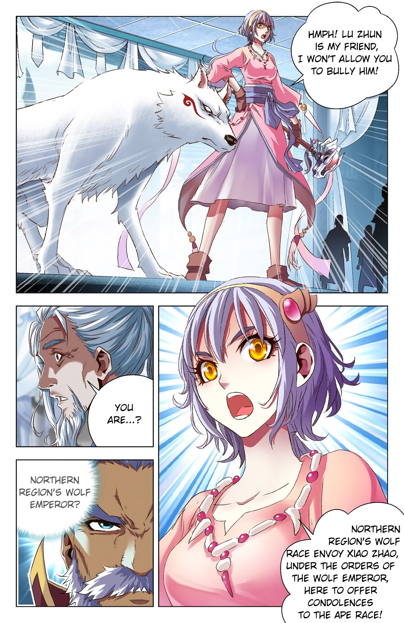 Battle Through The Heavens: Return Of The Beasts Chapter 7.1 page 4 - Chapter 7.1: Domineering and Arrogant