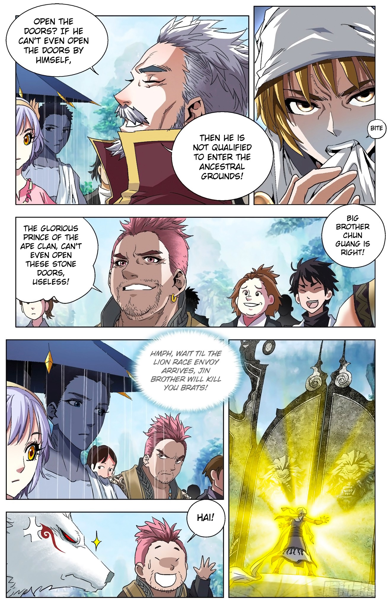 Battle Through The Heavens: Return Of The Beasts Chapter 7.2 page 8 - Chapter 7.2: Domineering and Arrogant