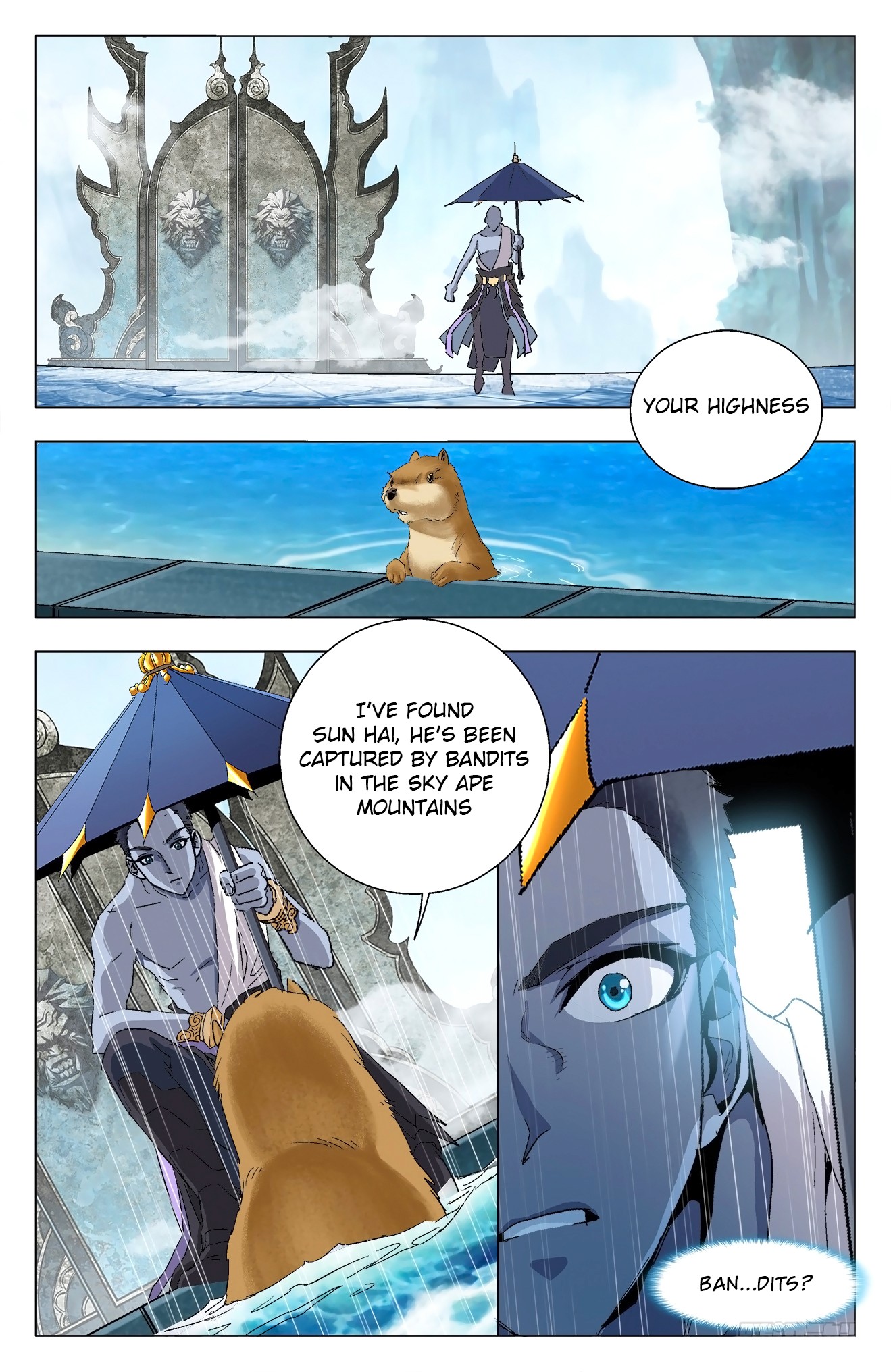 Battle Through The Heavens: Return Of The Beasts Chapter 9.1 page 3 - Chapter 9.1: Saving Sun Hai Together