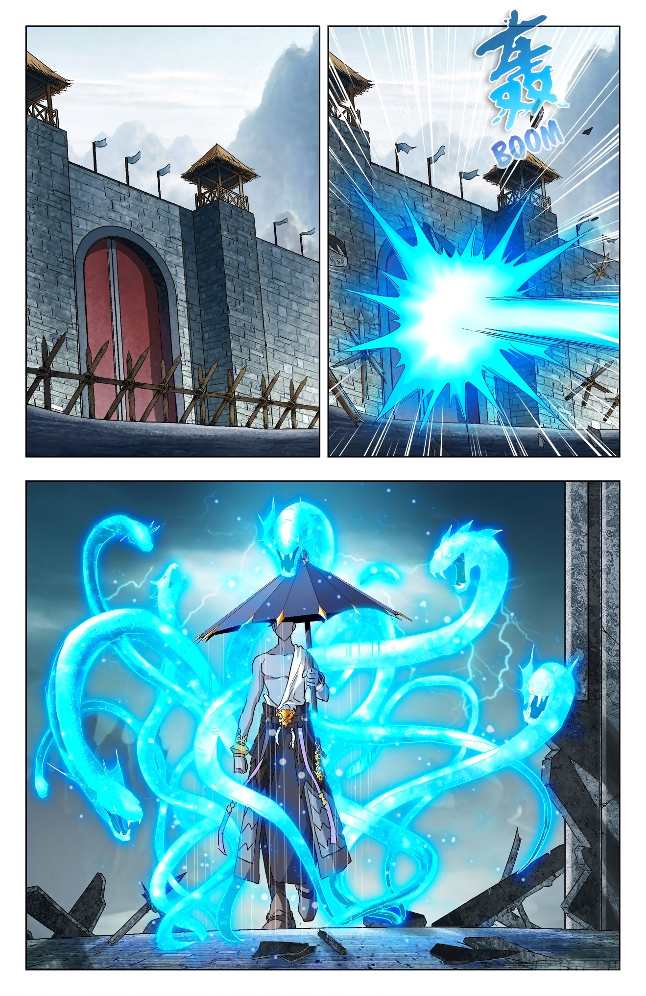 Battle Through The Heavens: Return Of The Beasts Chapter 9.1 page 8 - Chapter 9.1: Saving Sun Hai Together