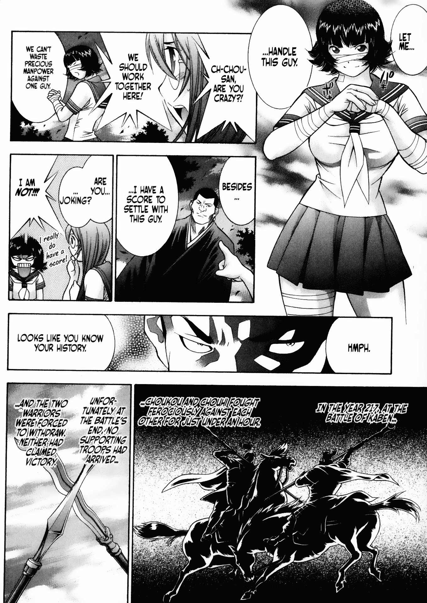 Battle Vixens Chapter 92 page 7 - Chapter 92