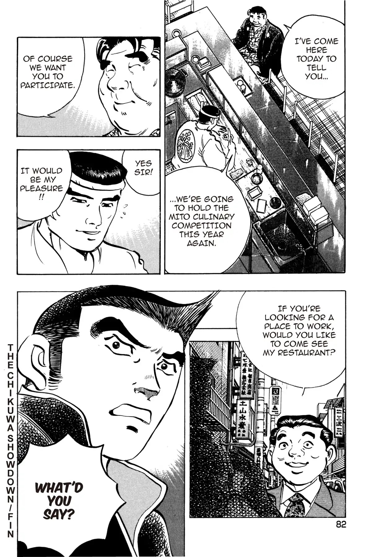 Battles of the Wandering Chef Chapter 1.2 page 28 - Vol.1 Chapter 2: THE CHIKUWA SHOWDOWN