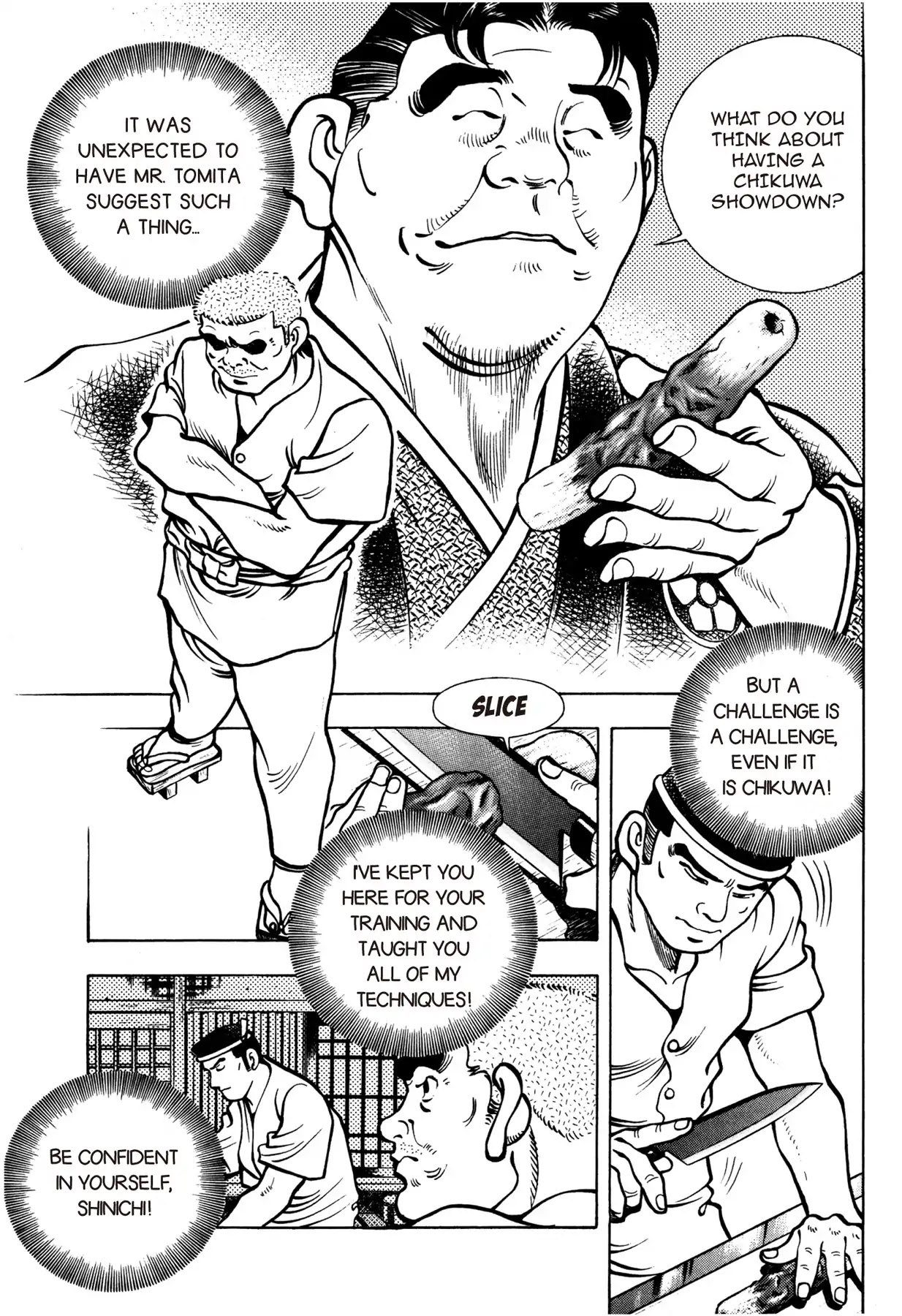 Battles of the Wandering Chef Chapter 1.2 page 9 - Vol.1 Chapter 2: THE CHIKUWA SHOWDOWN