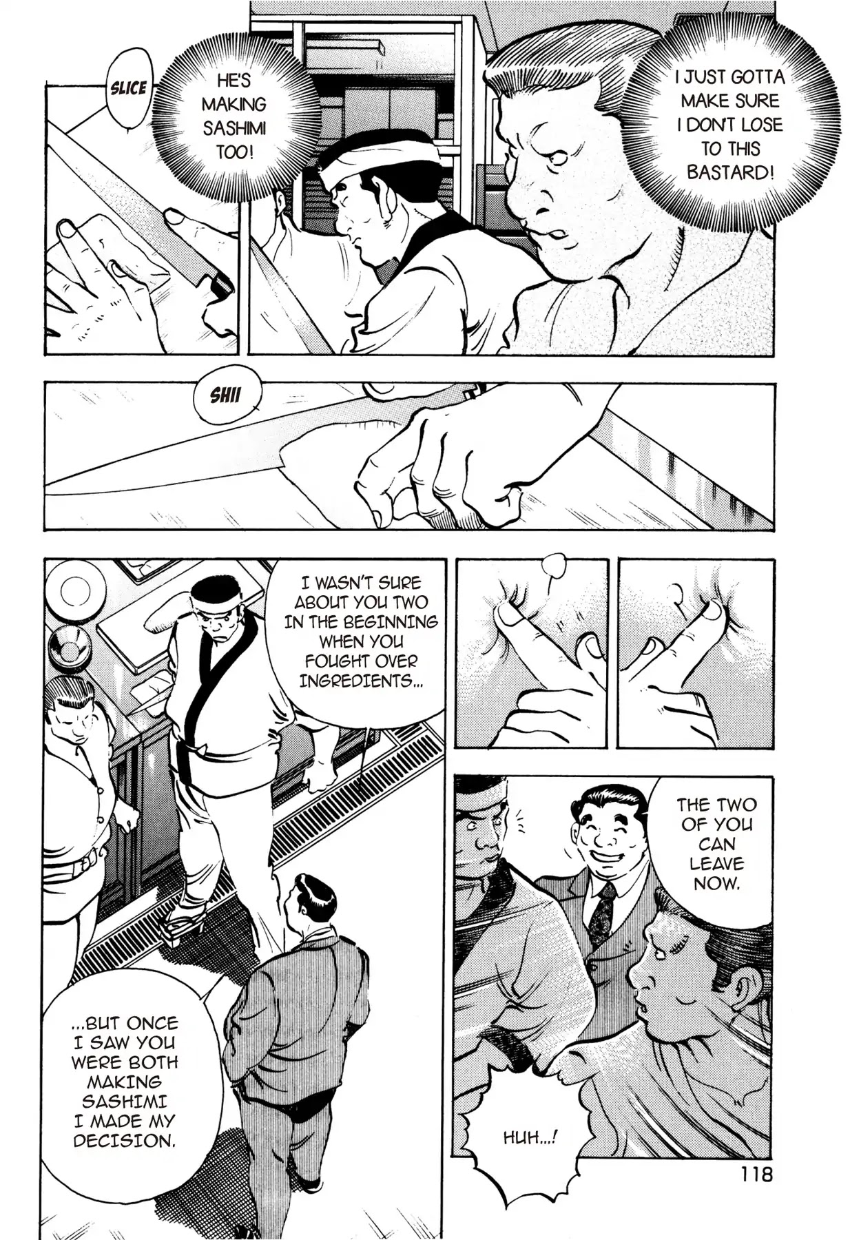 Battles of the Wandering Chef Chapter 1.4 page 12 - Vol.1 Chapter 4: MAIN DISH FACE-OFF