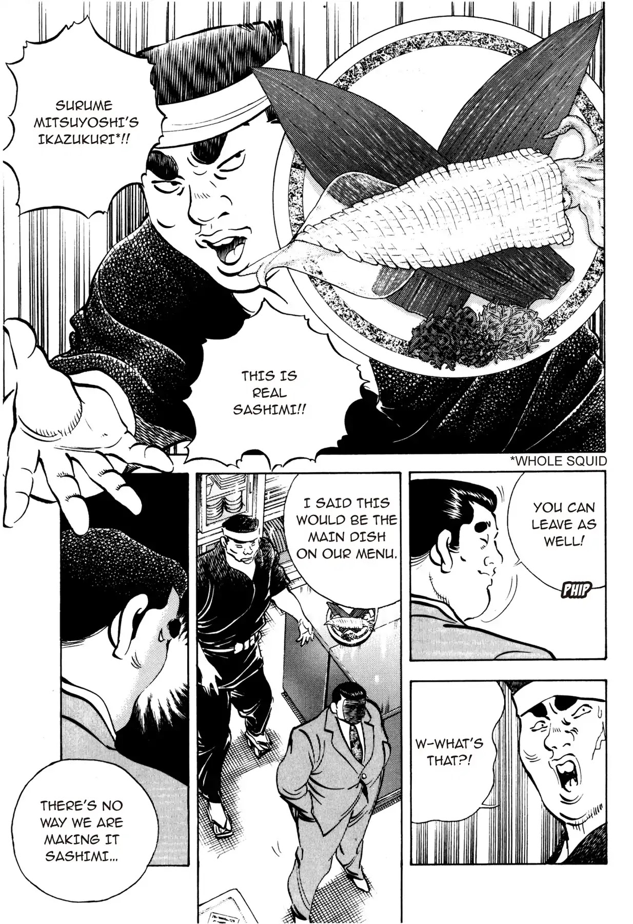 Battles of the Wandering Chef Chapter 1.4 page 15 - Vol.1 Chapter 4: MAIN DISH FACE-OFF