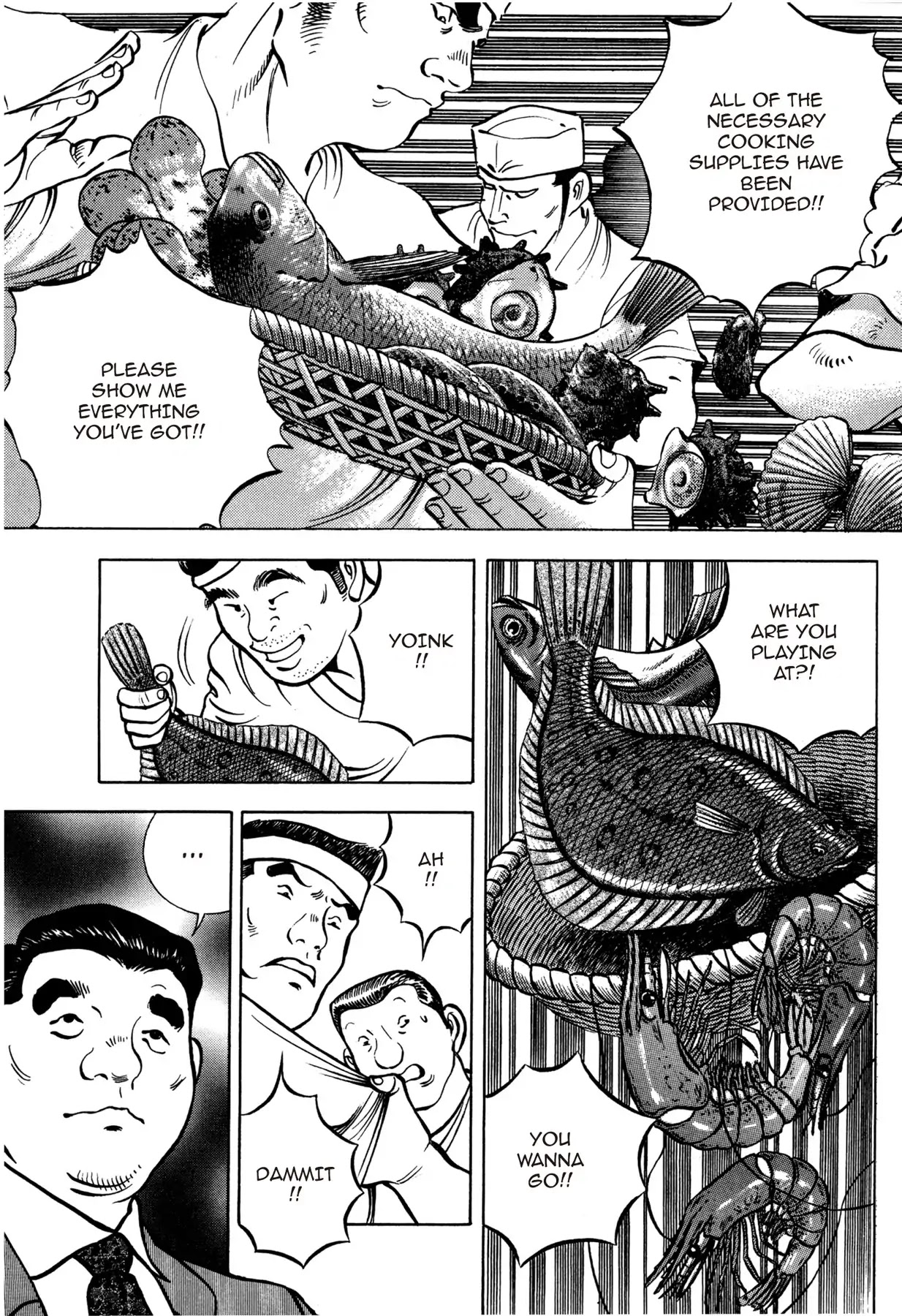 Battles of the Wandering Chef Chapter 1.4 page 5 - Vol.1 Chapter 4: MAIN DISH FACE-OFF