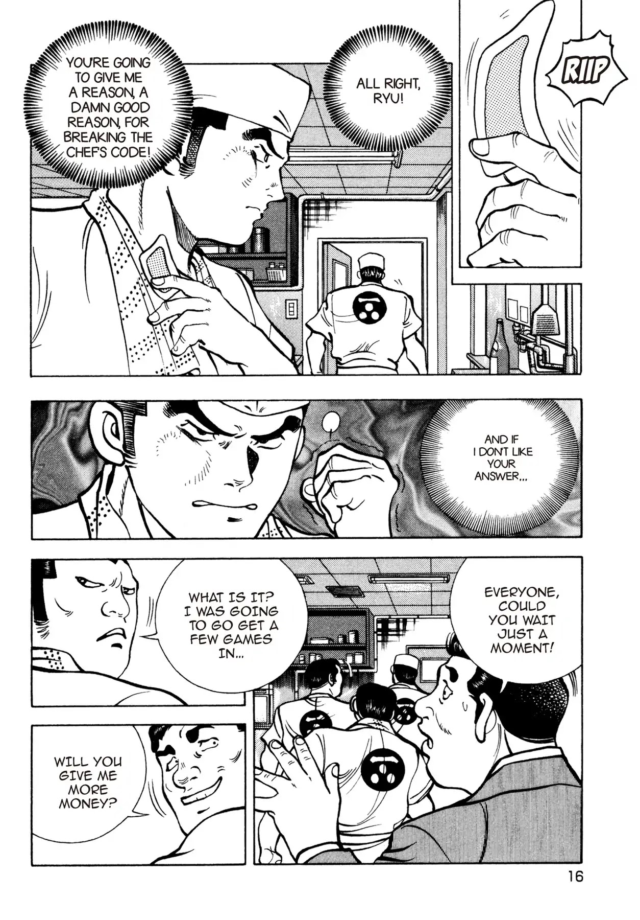 Battles of the Wandering Chef Chapter 2.1 page 16 - Vol.2 Chapter 1: Saving Kame