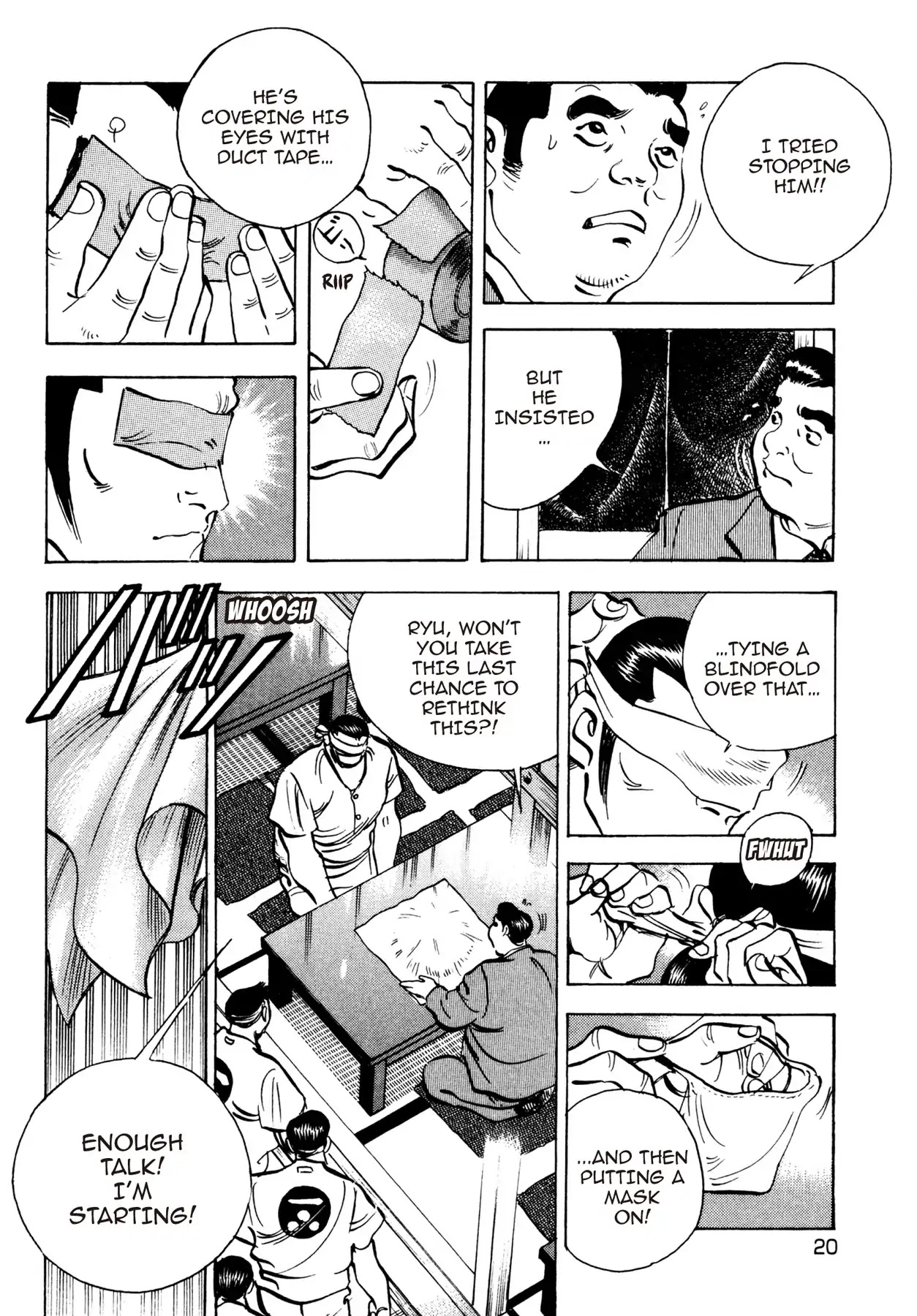Battles of the Wandering Chef Chapter 2.1 page 20 - Vol.2 Chapter 1: Saving Kame