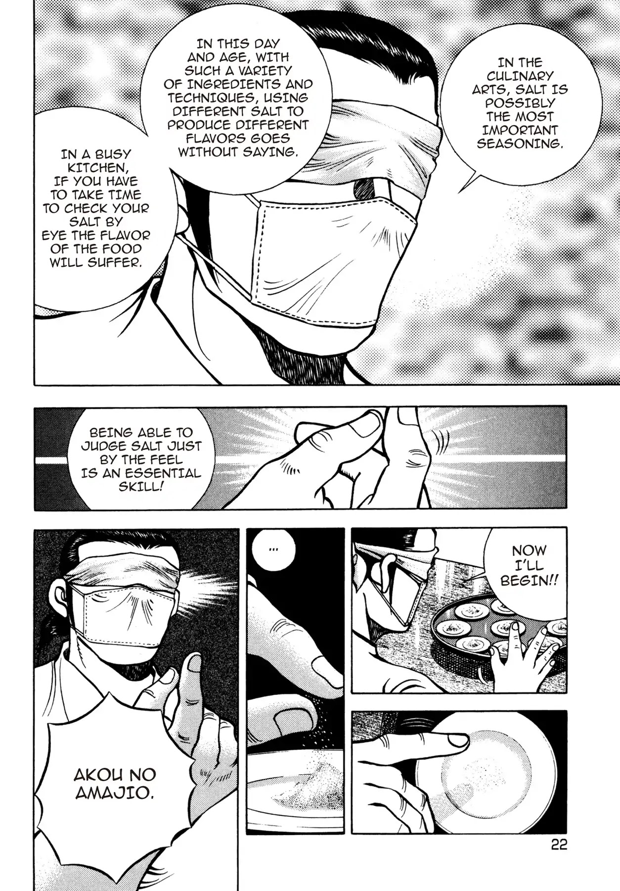 Battles of the Wandering Chef Chapter 2.1 page 22 - Vol.2 Chapter 1: Saving Kame