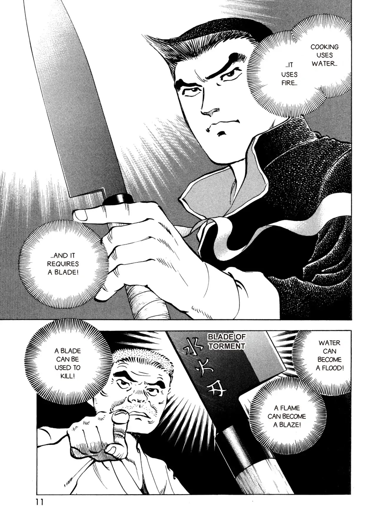 Battles of the Wandering Chef Chapter 3.1 page 11 - Vol.3 Chapter 1: Saving Kame