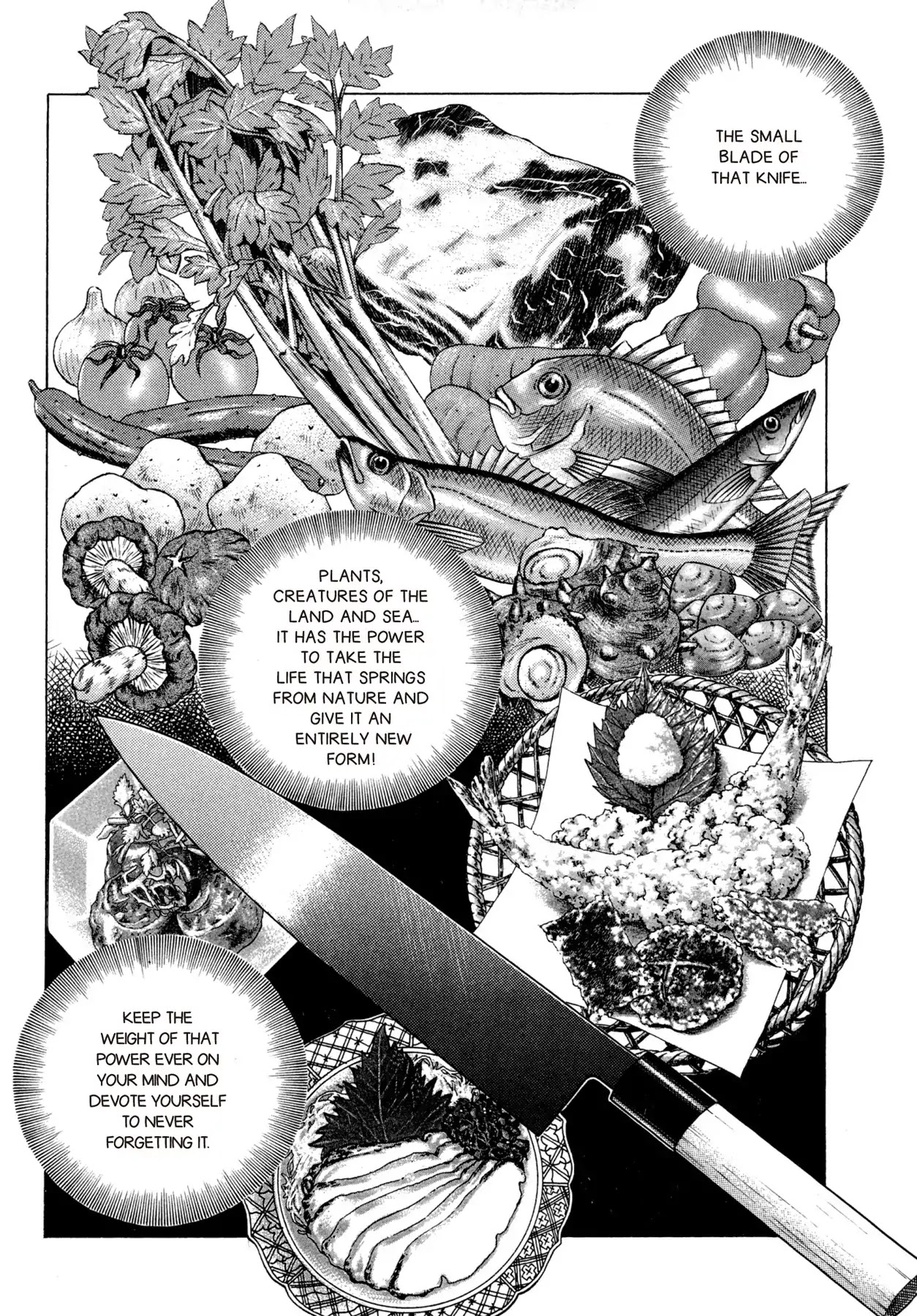 Battles of the Wandering Chef Chapter 3.1 page 12 - Vol.3 Chapter 1: Saving Kame