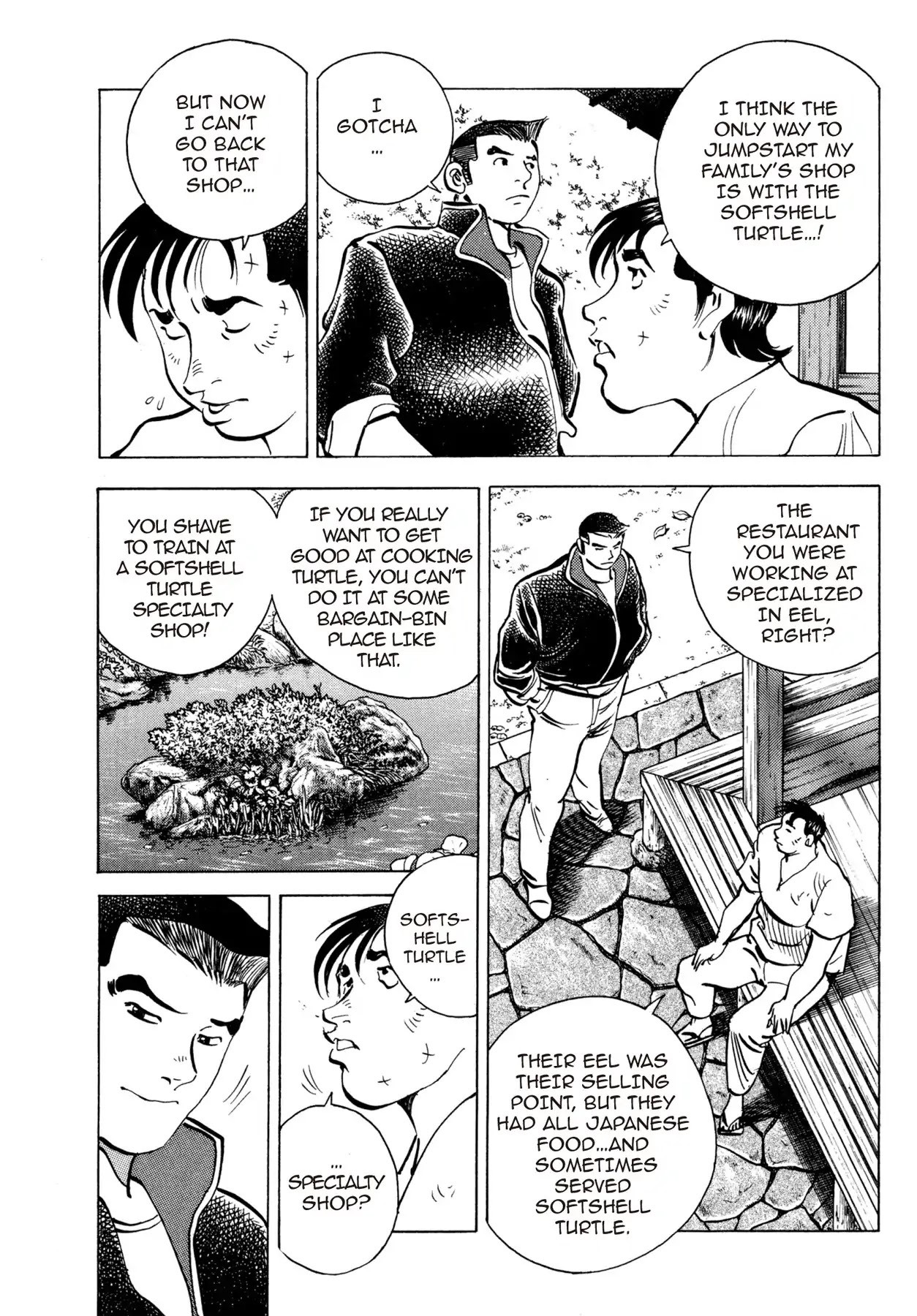 Battles of the Wandering Chef Chapter 3.1 page 29 - Vol.3 Chapter 1: Saving Kame