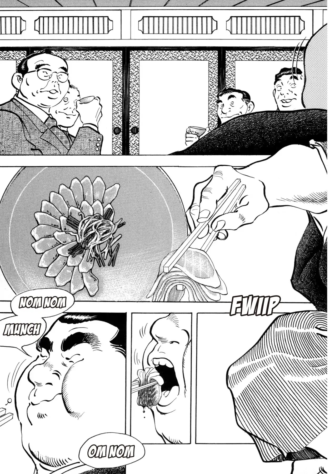 Battles of the Wandering Chef Chapter 4.5-5 page 9 - Vol.4 Musashi's After Story ~ Shimonoseki Blowfish Cuisine Edition: Chapter 1: The Man Behind the Blade of Torment