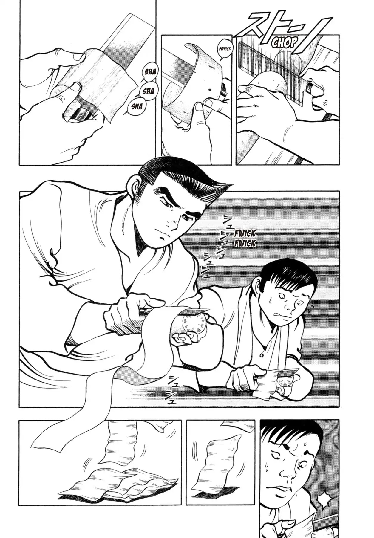 Battles of the Wandering Chef Chapter 4.5-6 page 18 - Vol.4 Musashi's After Story ~ Shimonoseki Blowfish Cuisine Edition: Chapter 2: The Wandering Chef of Taira-tei