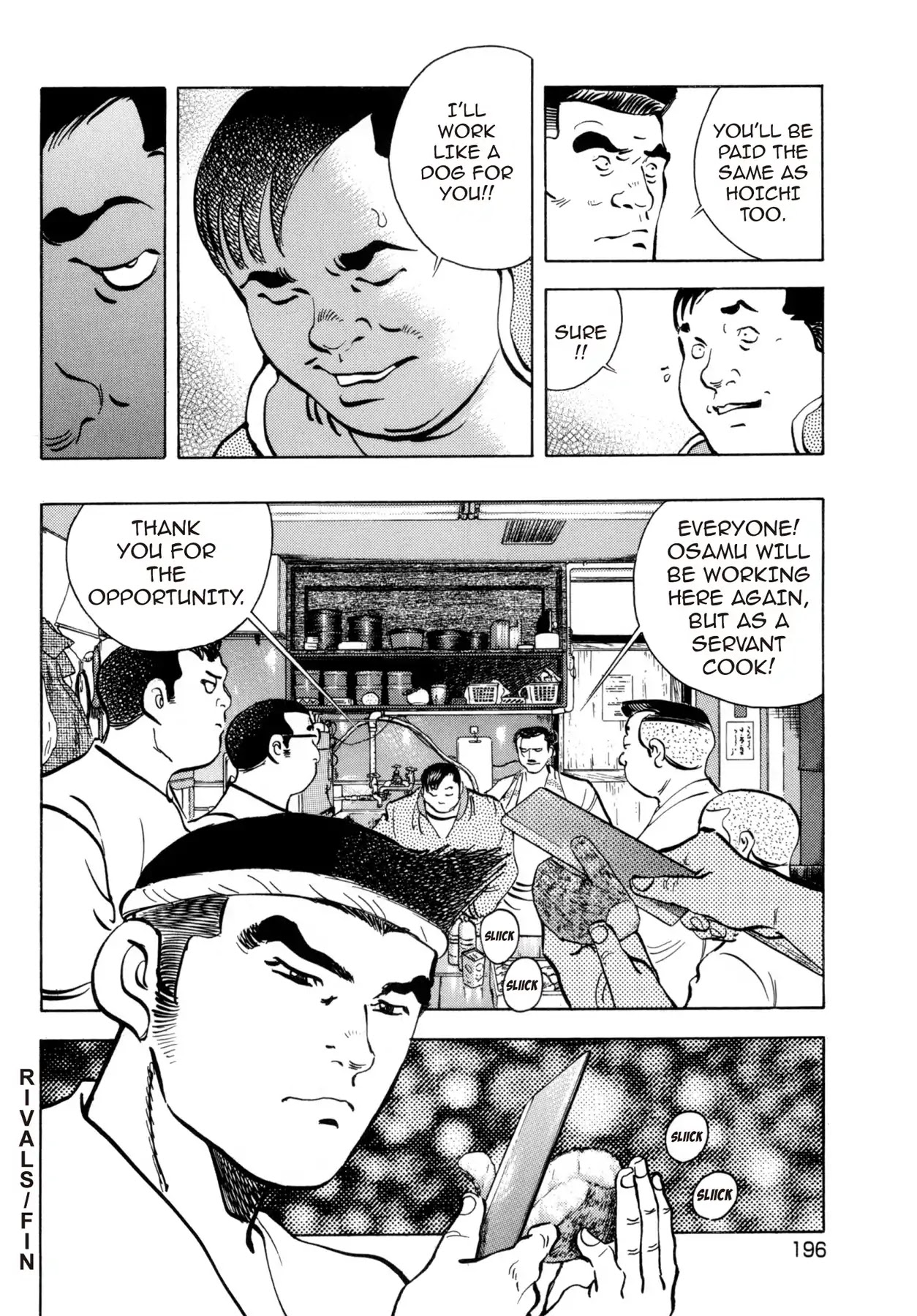 Battles of the Wandering Chef Chapter 4.5-7 page 24 - Vol.4 Musashi's After Story ~ Shimonoseki Blowfish Cuisine Edition: Chapter 3: Rivals