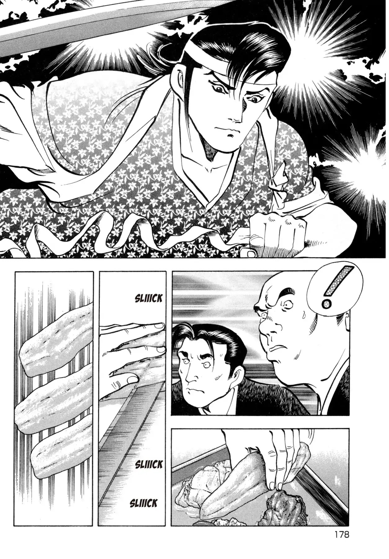 Battles of the Wandering Chef Chapter 4.5-7 page 6 - Vol.4 Musashi's After Story ~ Shimonoseki Blowfish Cuisine Edition: Chapter 3: Rivals