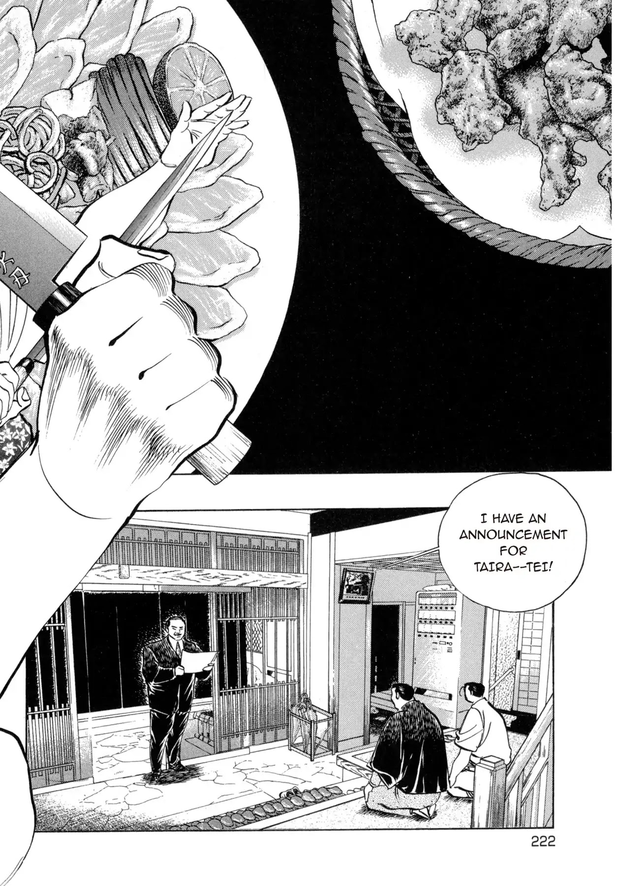 Battles of the Wandering Chef Chapter 4.5-9 page 2 - Vol.4 Musashi's After Story ~ Shimonoseki Blowfish Cuisine Edition: Final Chapter: Ganryu-jima's Decisive Battle [END]