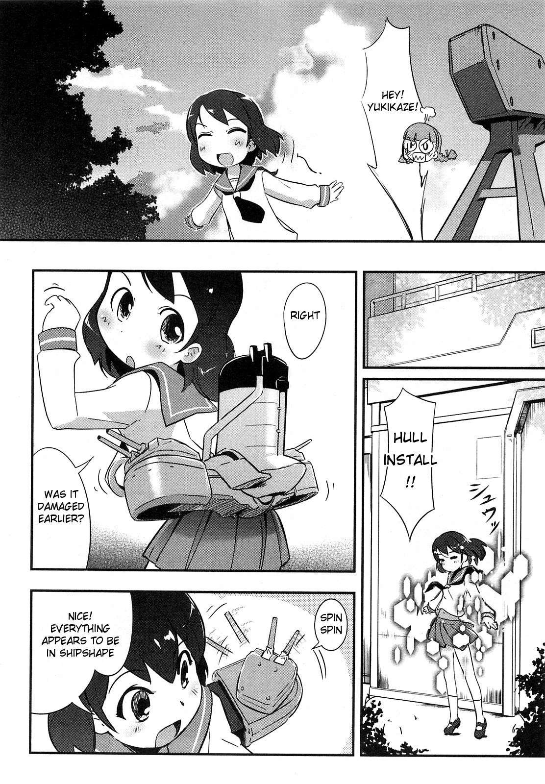 Battleship Girl Chapter 1 page 10 - Chapter 1