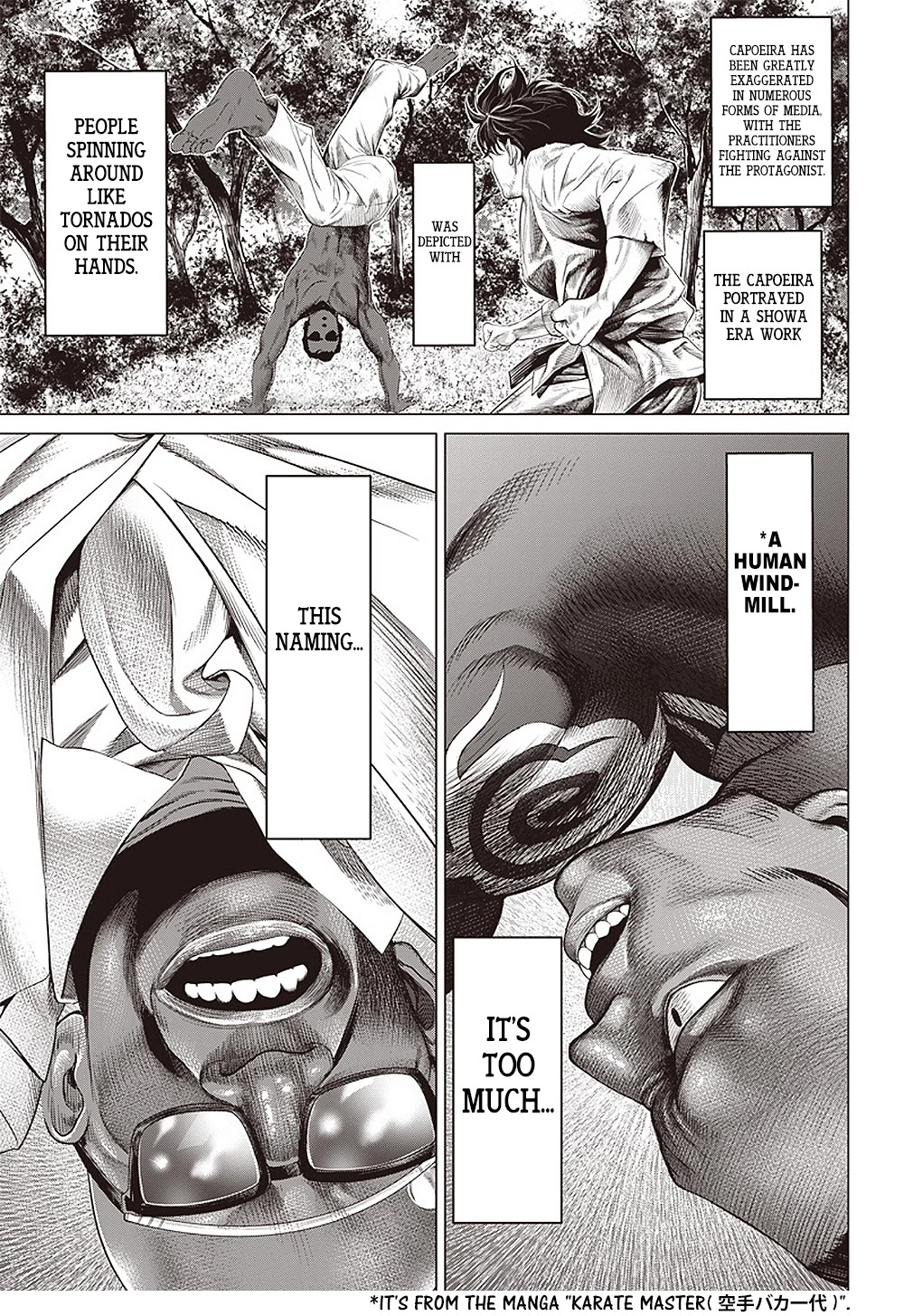 Batuque Chapter 105 page 12 - Chapter 105: Human Windmill