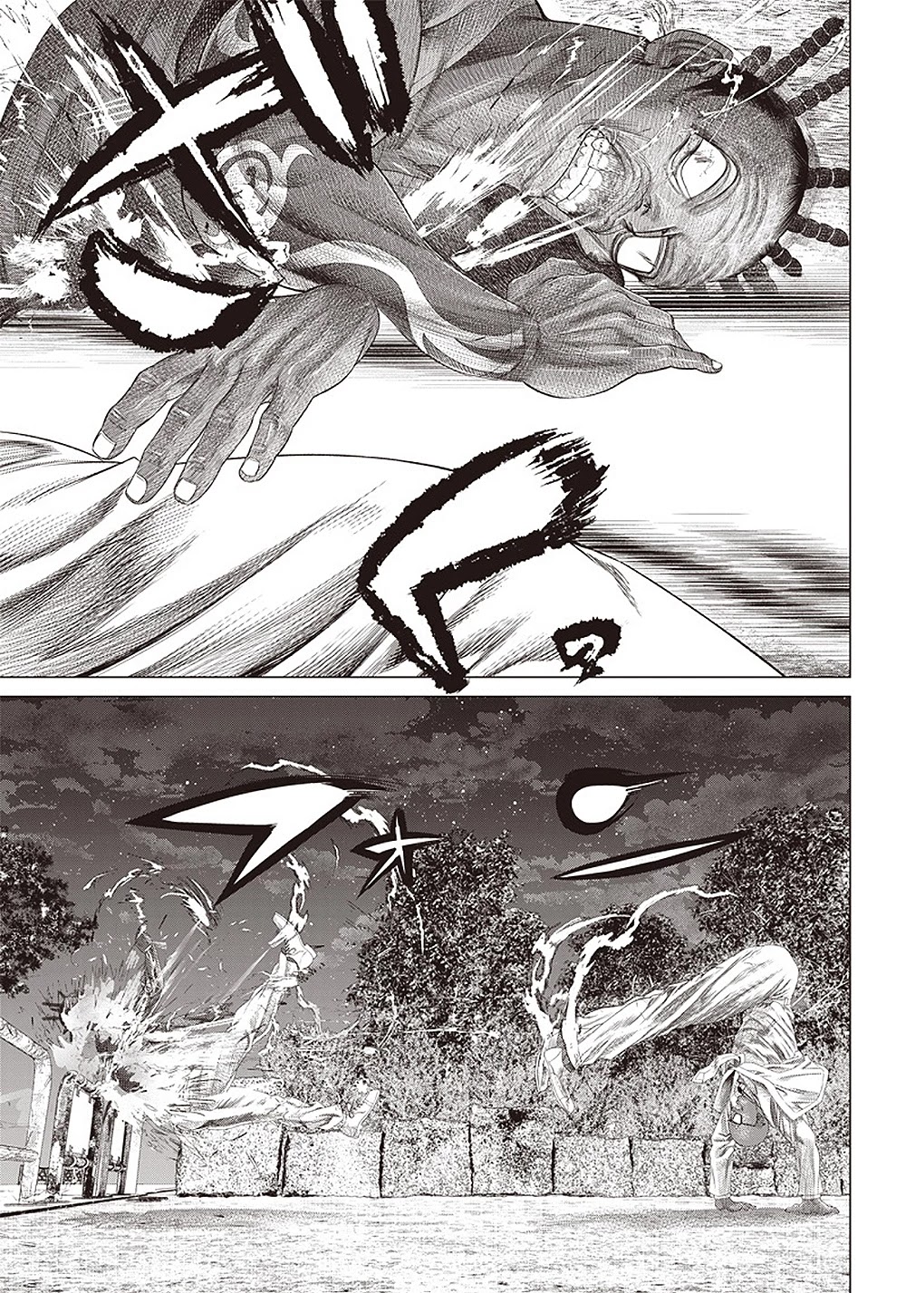 Batuque Chapter 105 page 19 - Chapter 105: Human Windmill