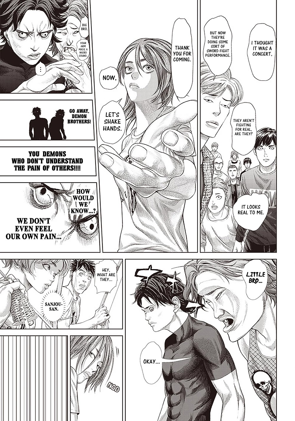 Batuque Chapter 121 page 17 - Chapter 121: The Brothers' Apologies