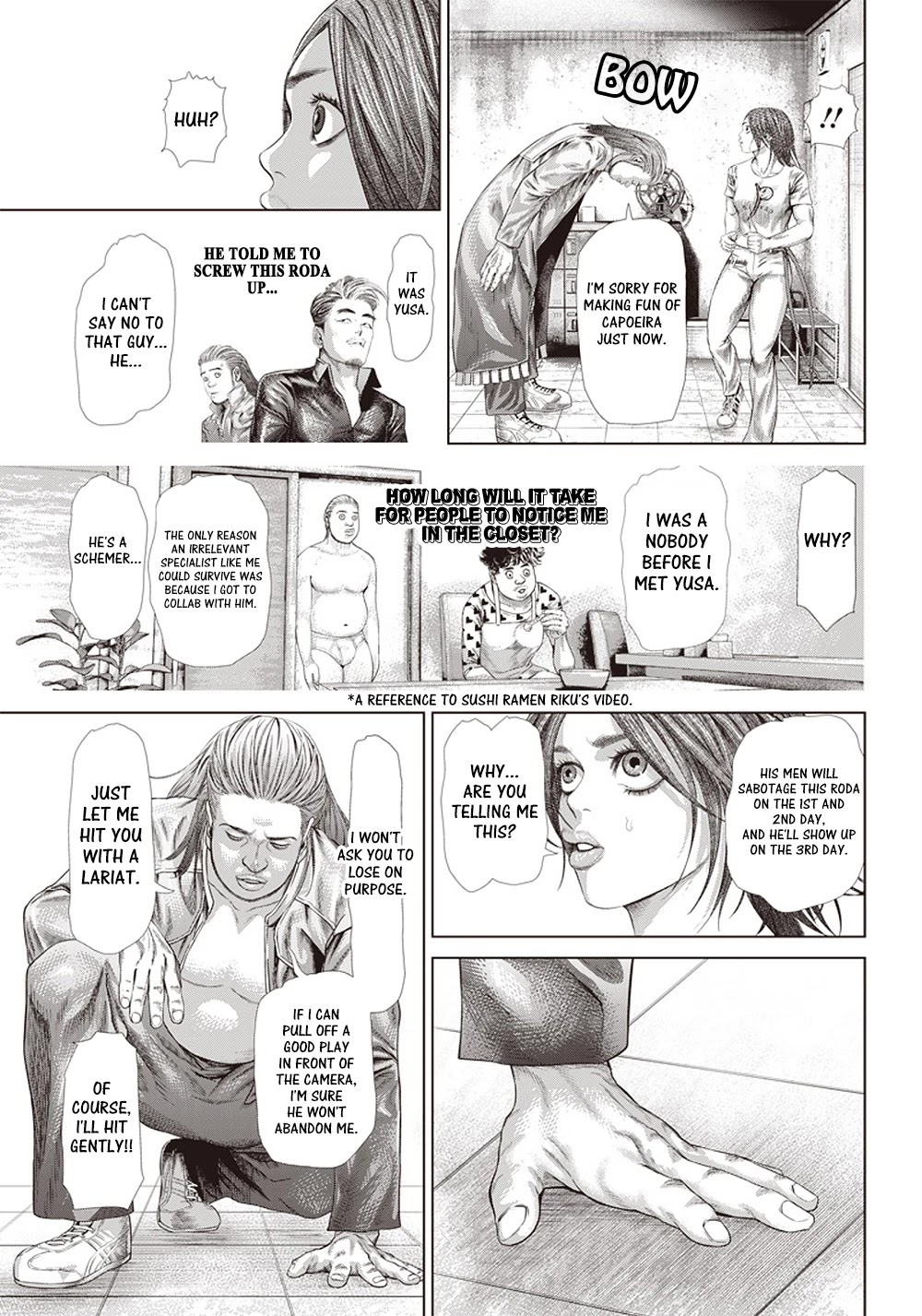 Batuque Chapter 124 page 7 - Chapter 124: An Entertainer In The Darkness
