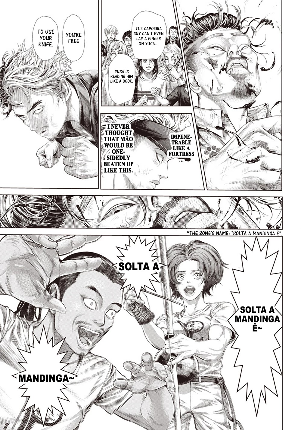 Batuque Chapter 126 page 11 - Chapter 126: Capoeira VS MMA