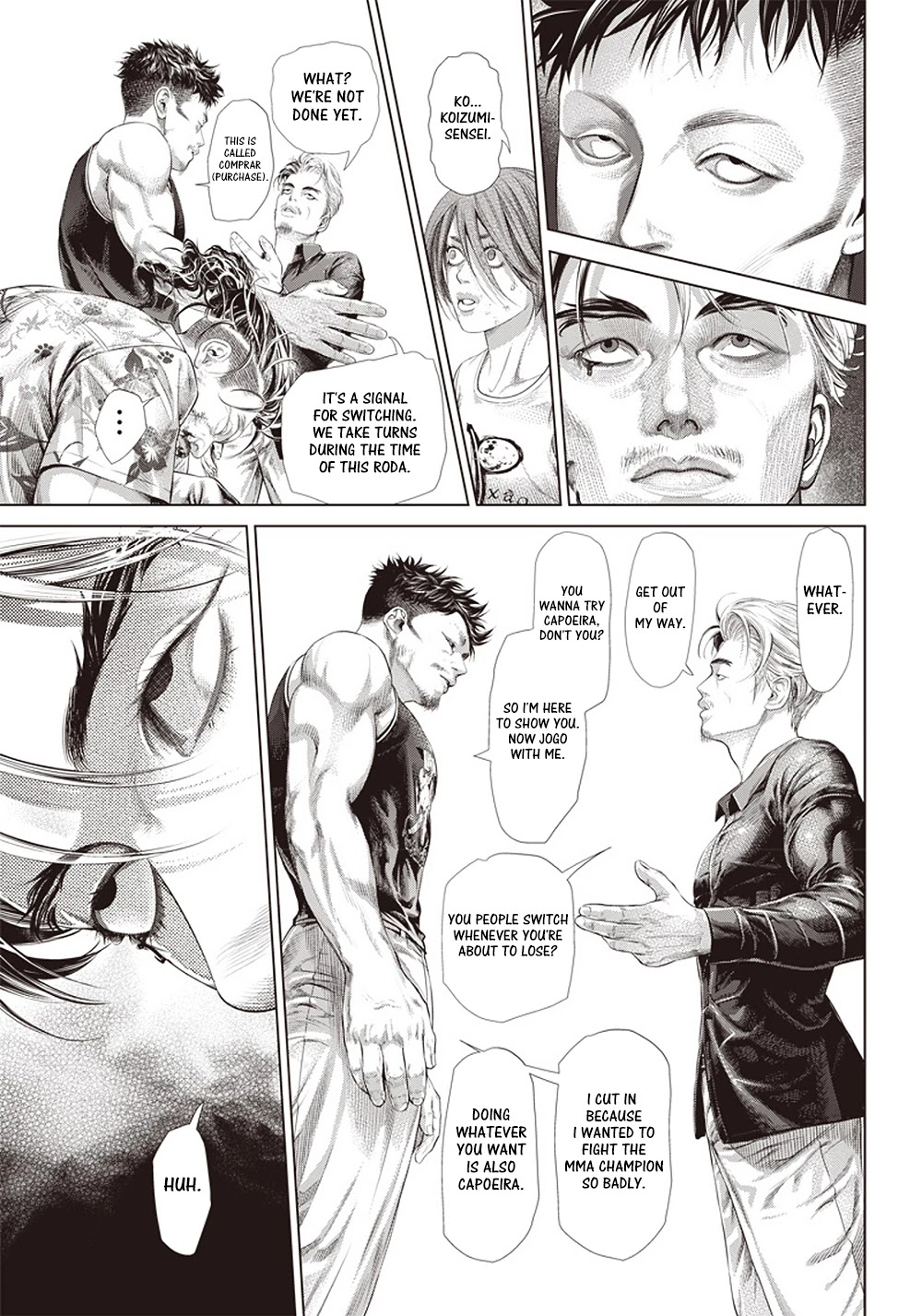 Batuque Chapter 126 page 13 - Chapter 126: Capoeira VS MMA