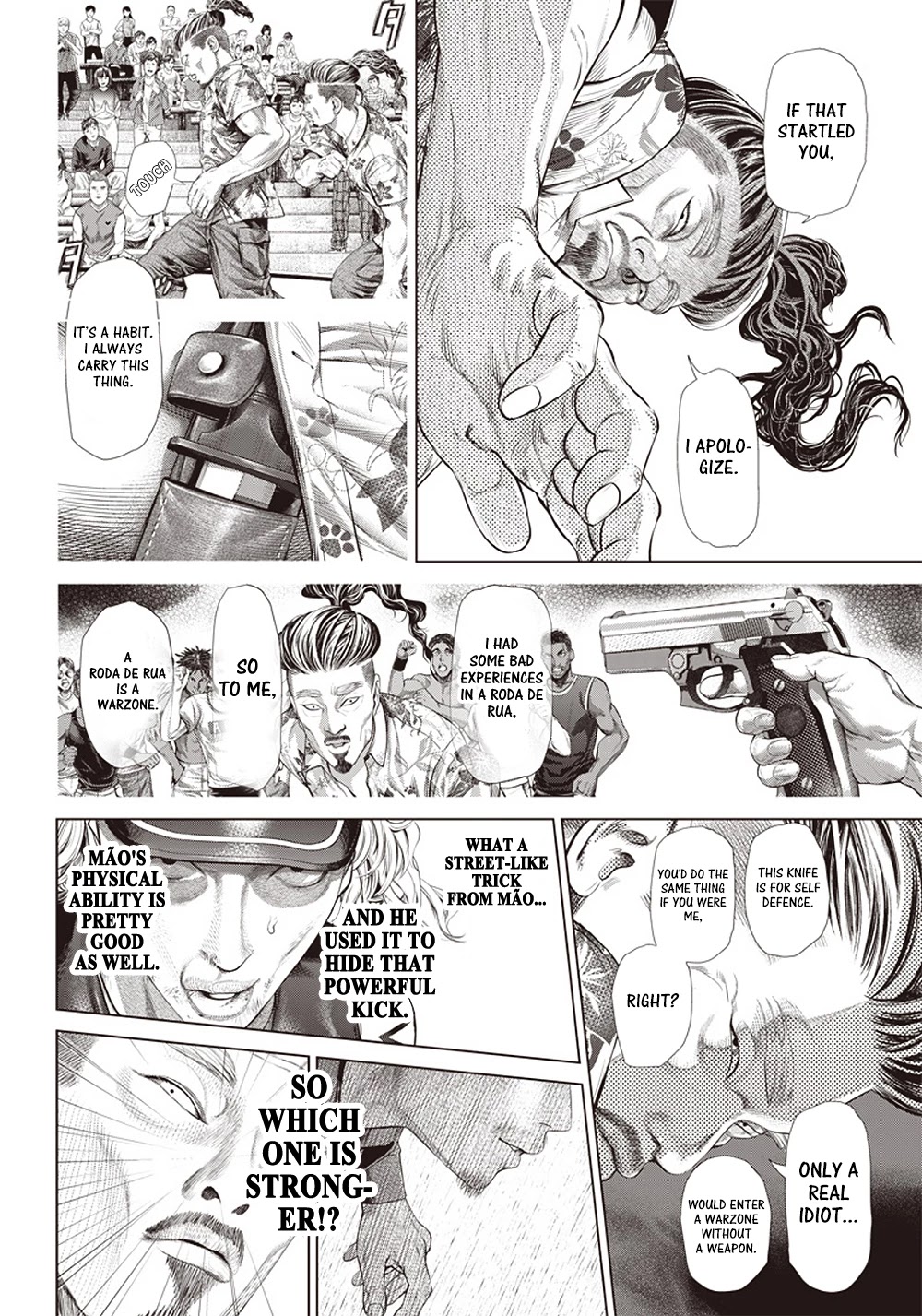 Batuque Chapter 126 page 2 - Chapter 126: Capoeira VS MMA