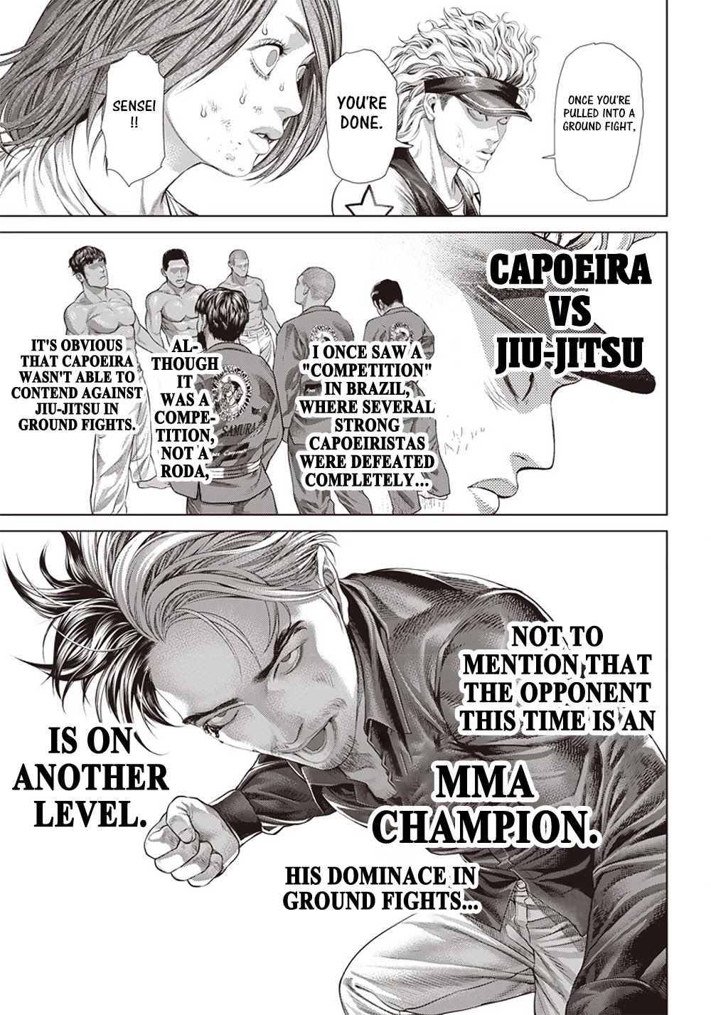 Batuque Chapter 126 page 25 - Chapter 126: Capoeira VS MMA